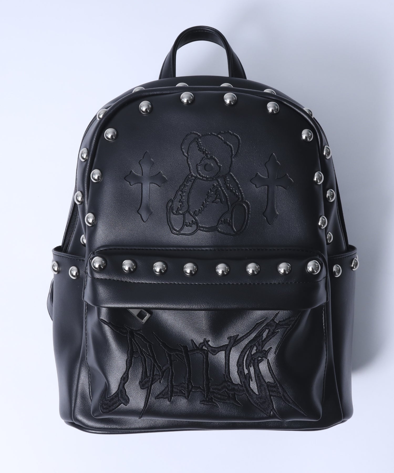 DARK ANGEL BEAR型押しスタッズリュック