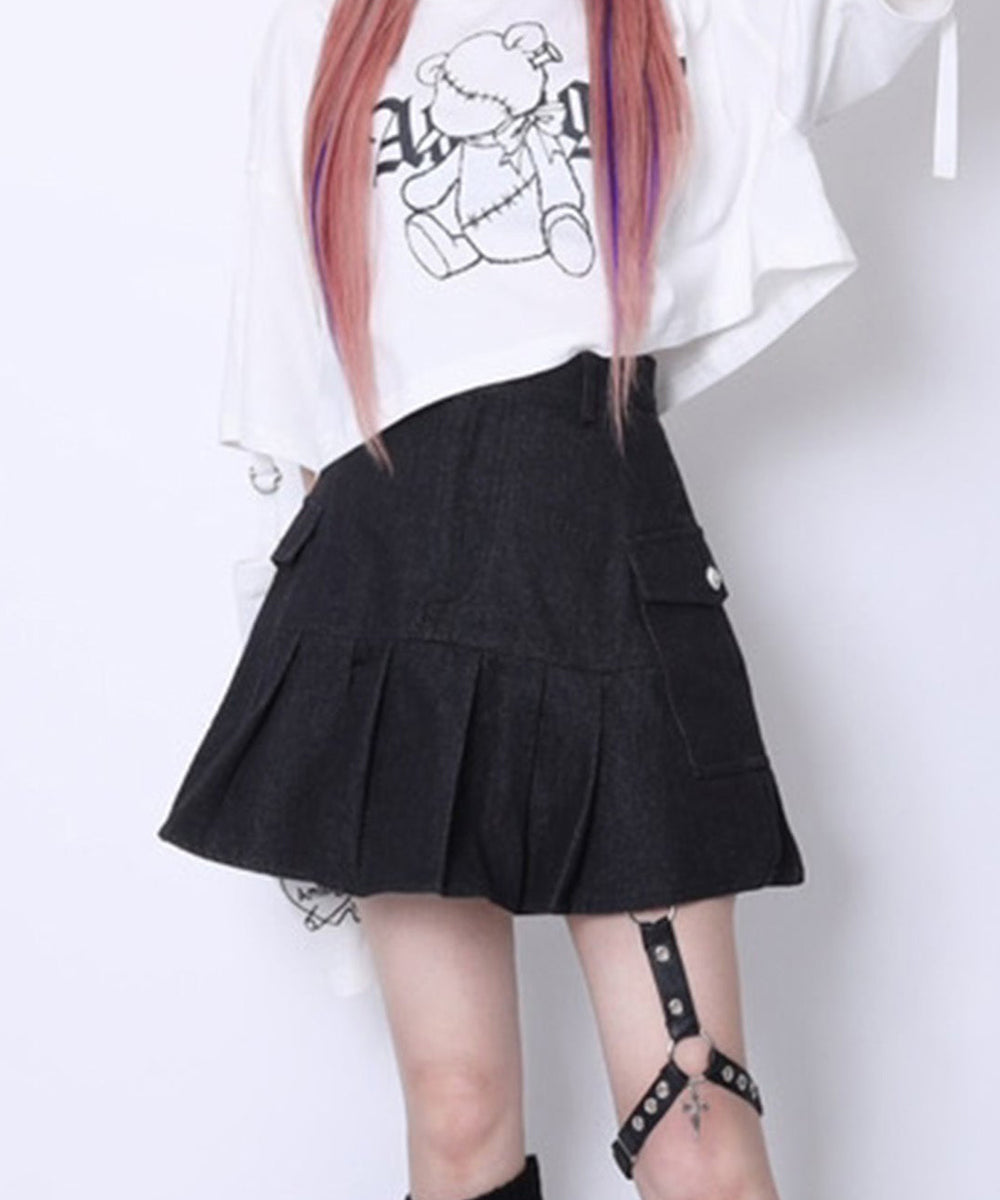 Amavel Rosary ハーネス風スカート ブラック 新宿店 20240628 – Amavel（アマベル）公式サイト