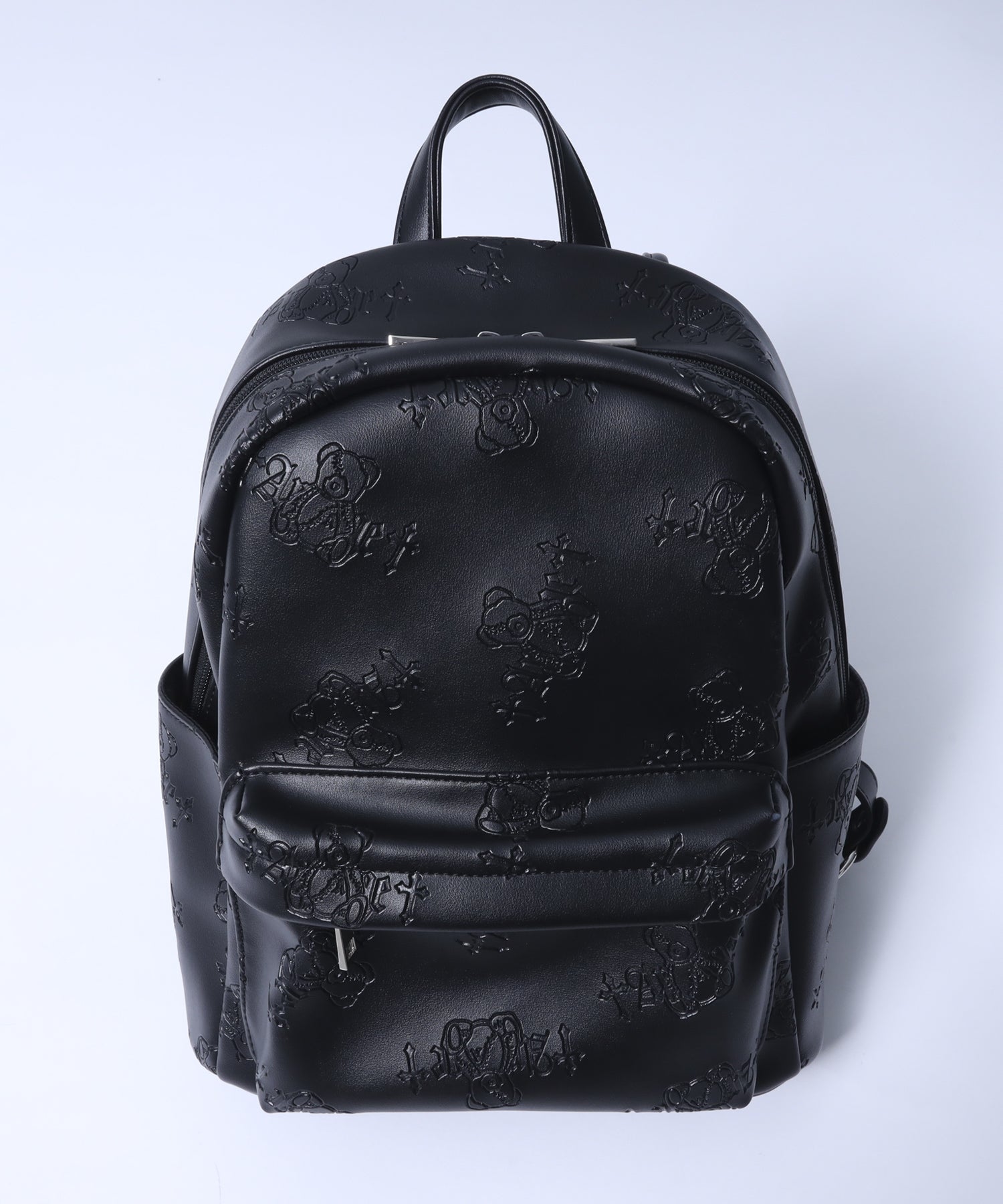 DARK ANGEL BEAR型押し総柄リュック