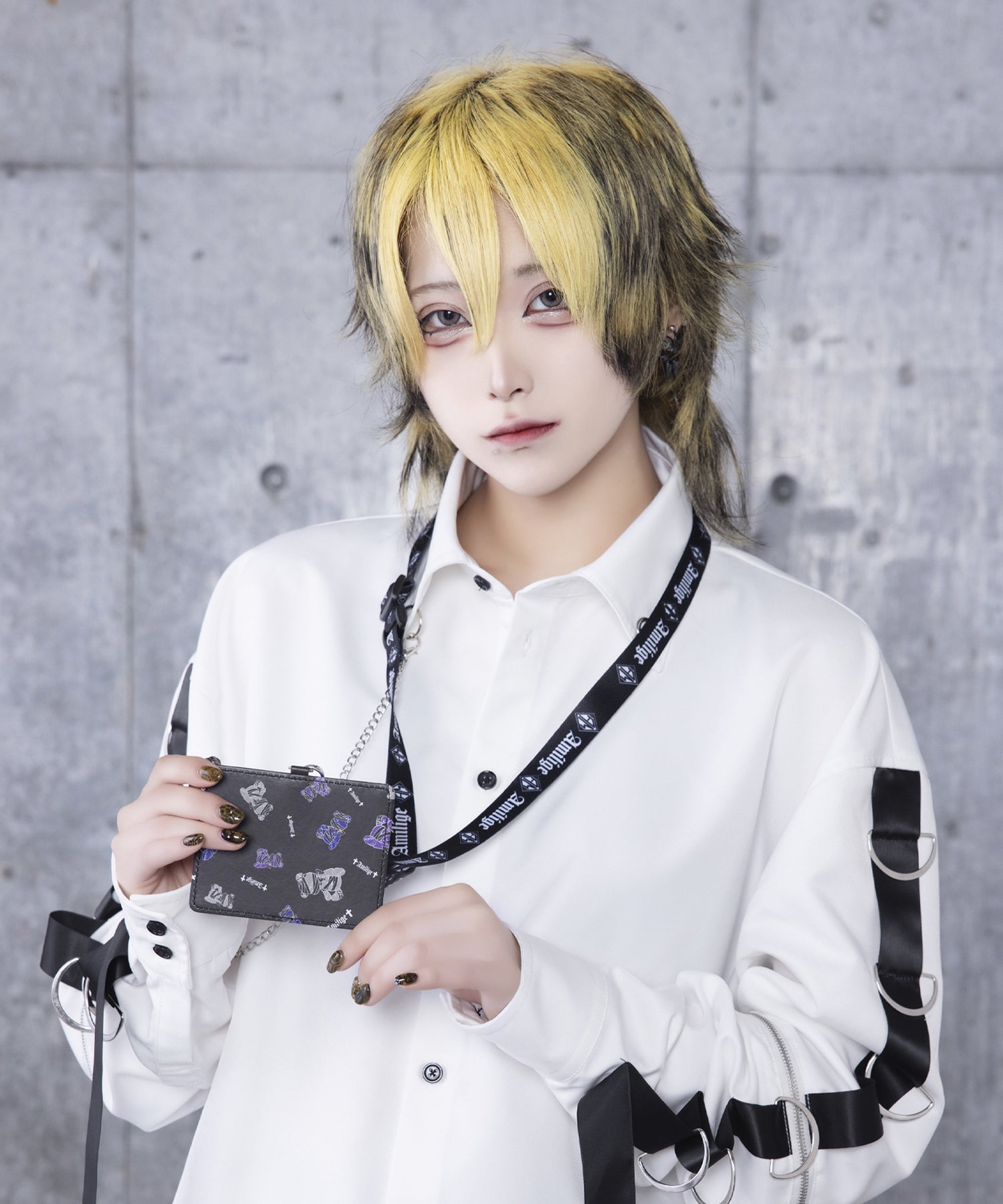 Bandage Bear総柄カードケース+ネックストラップセット