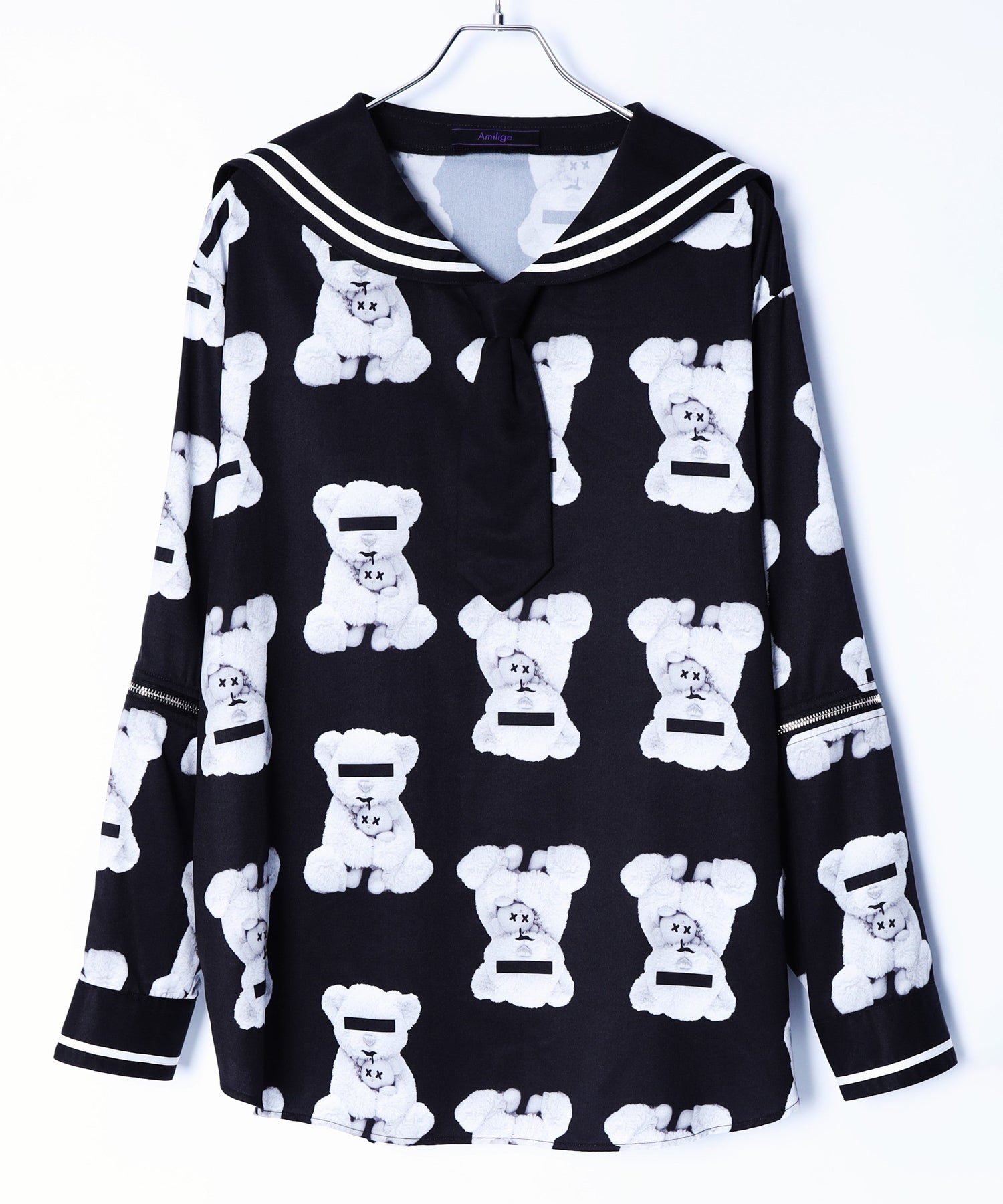 PSYCHO PASS総柄セーラーカラープルオーバー