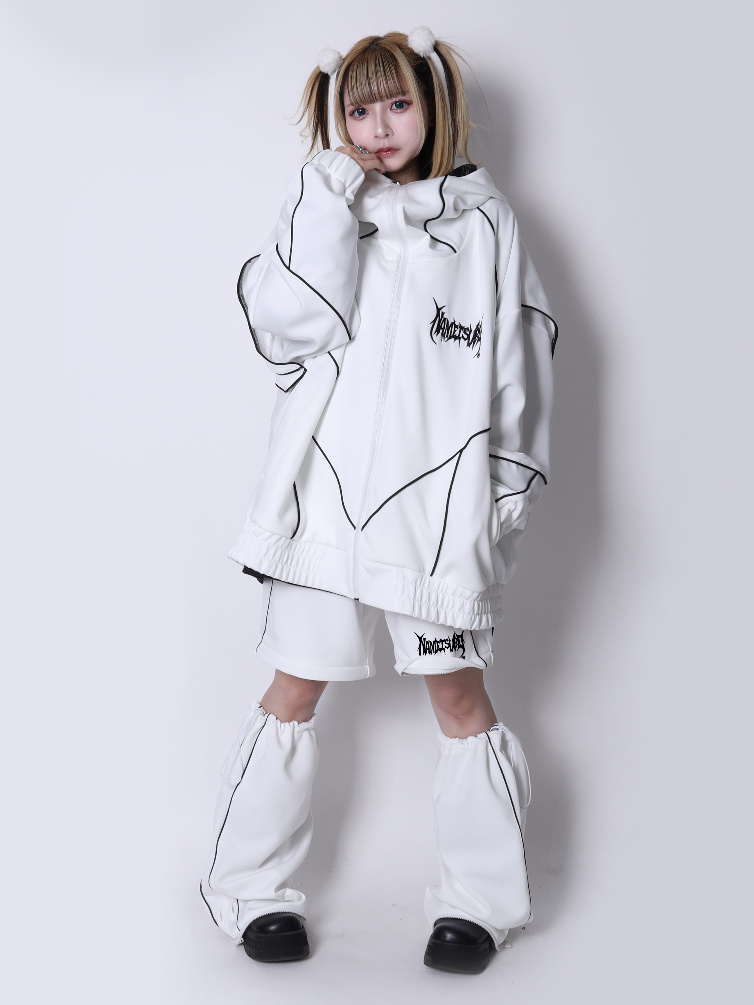 NAMETSUBAコラボジャージブルゾンパーカー