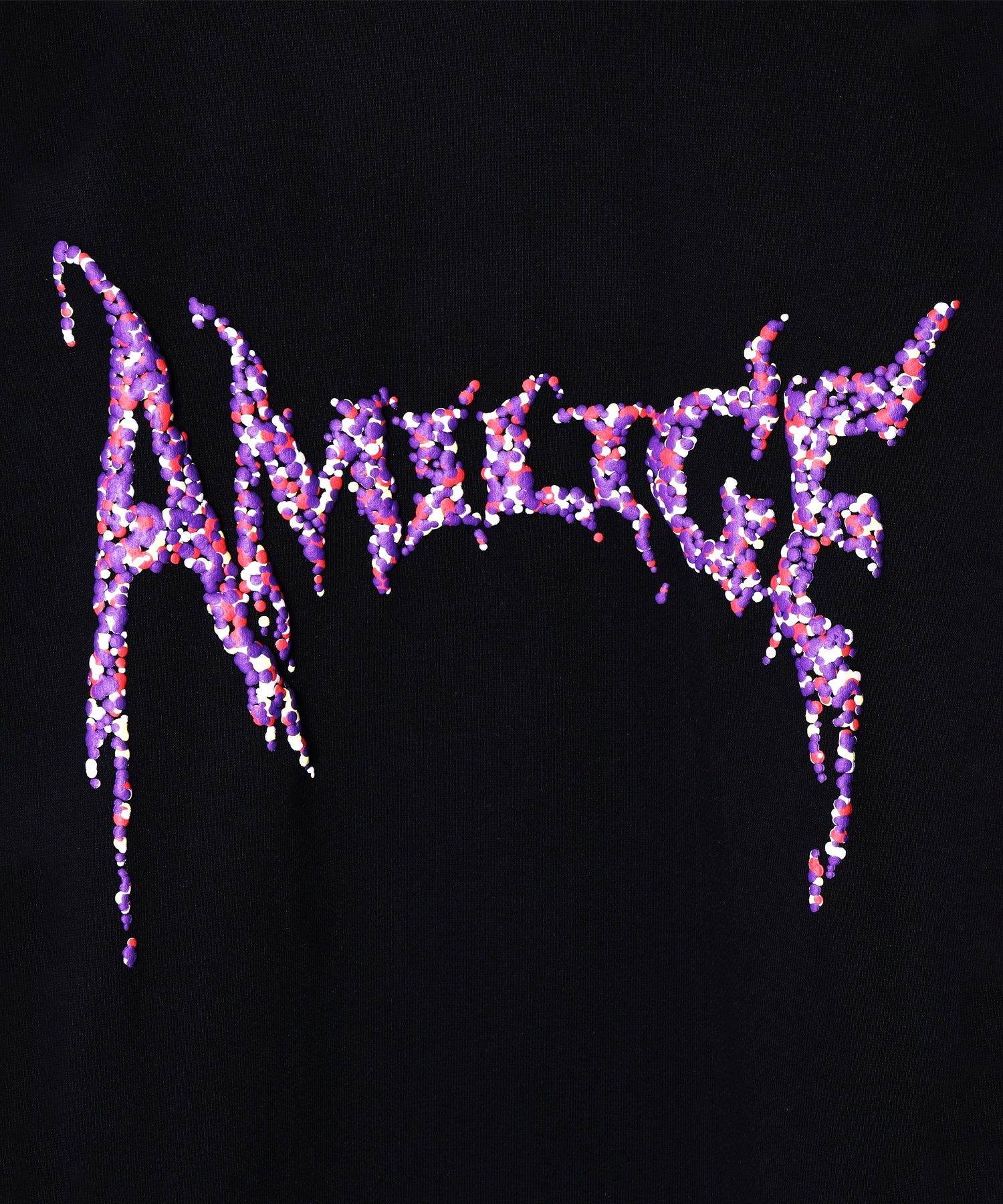 Amilige発泡プリントセーラーカラースウェット