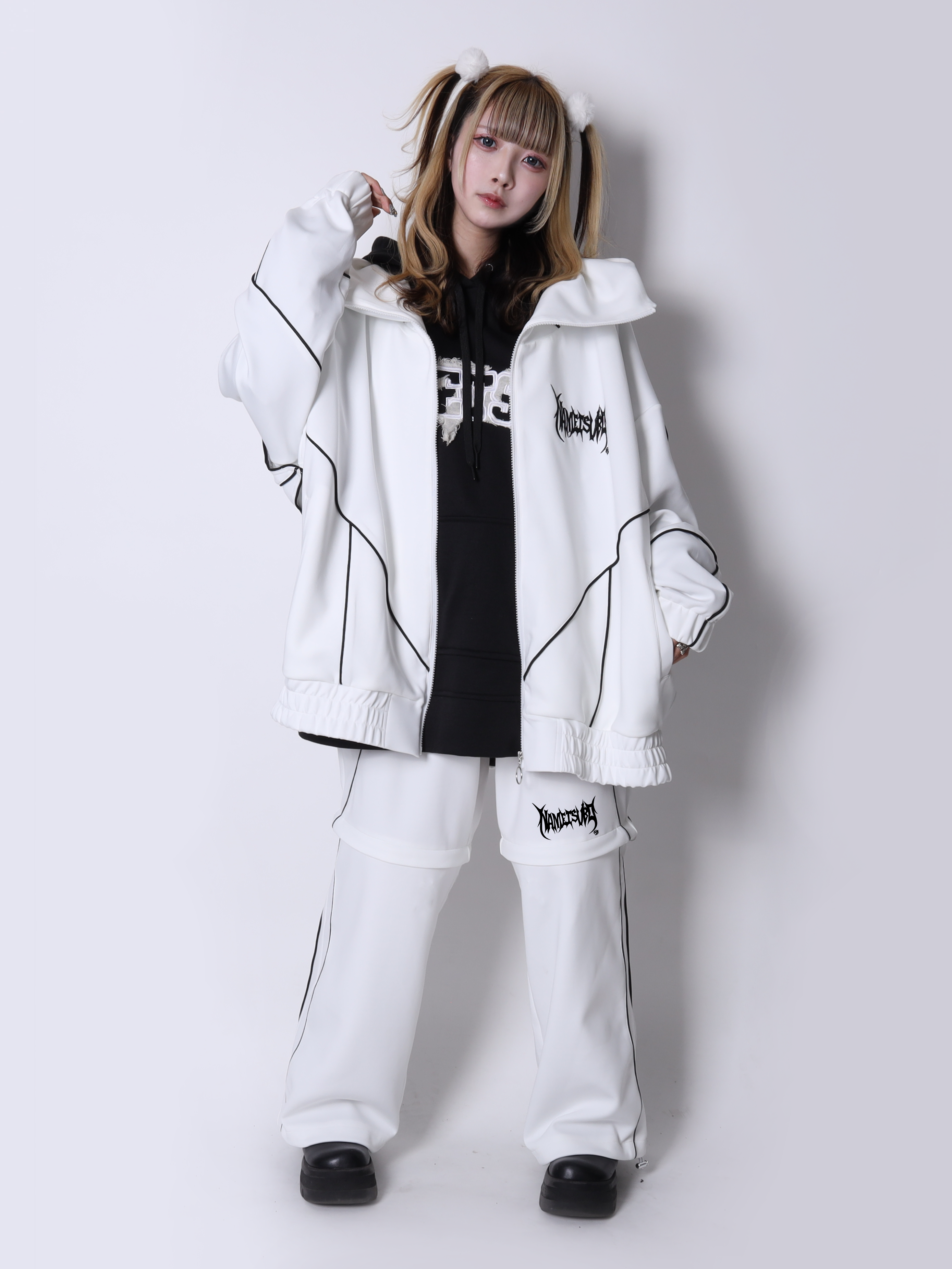 NAMETSUBAコラボジャージブルゾンパーカー