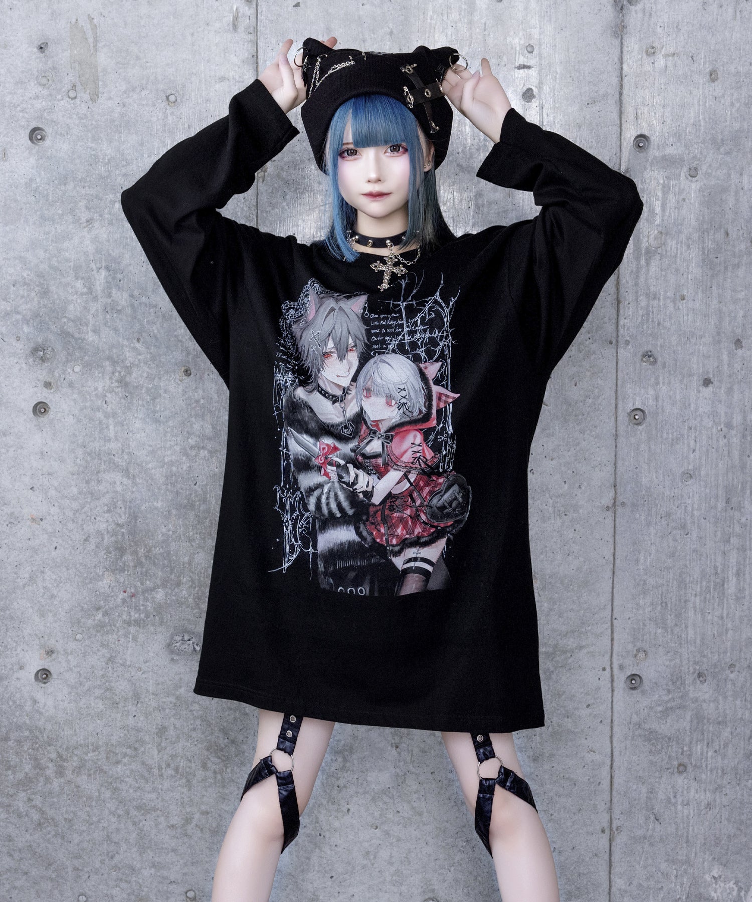 Dreaming DollプリントロングTシャツ