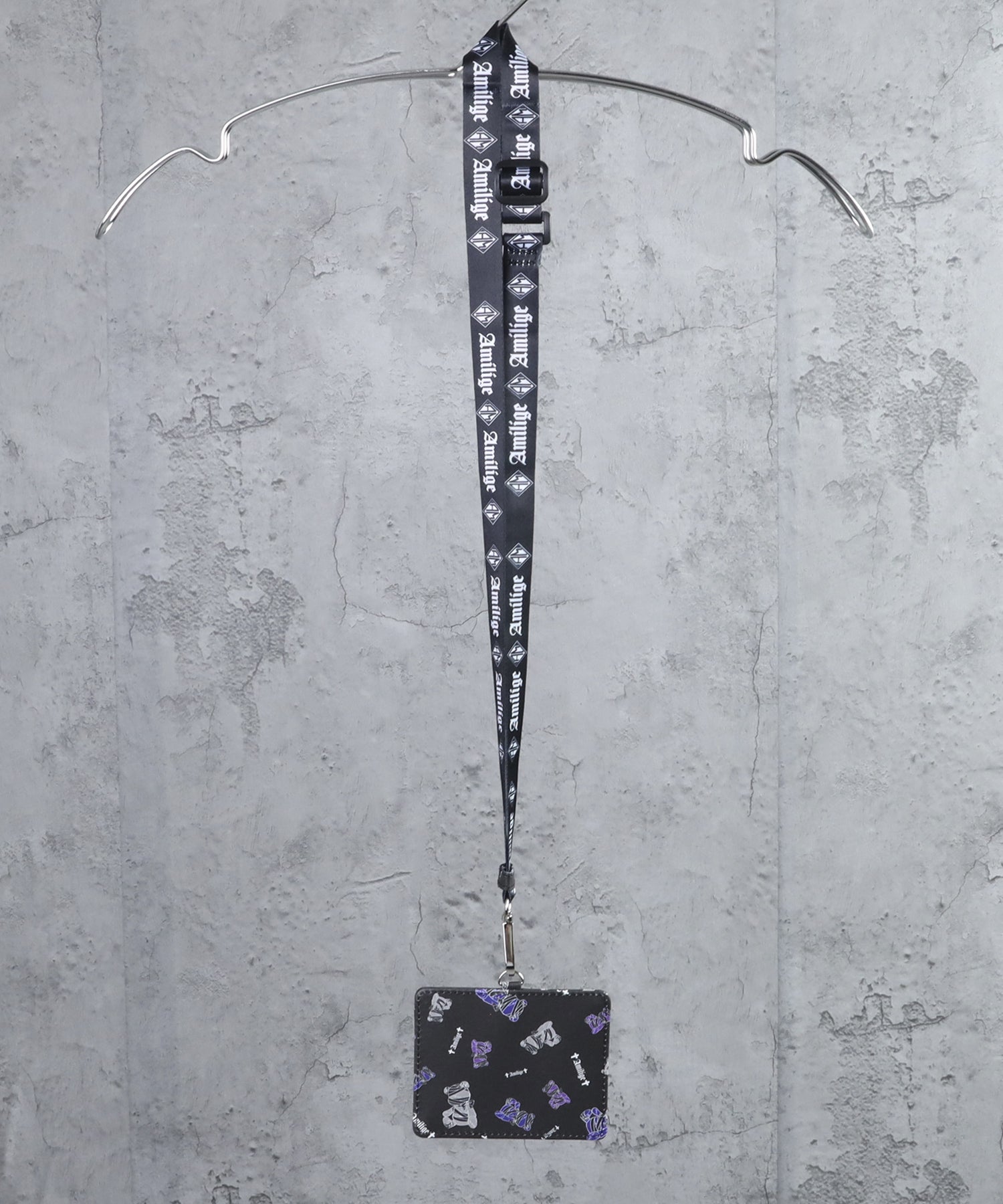 Bandage Bear総柄カードケース+ネックストラップセット