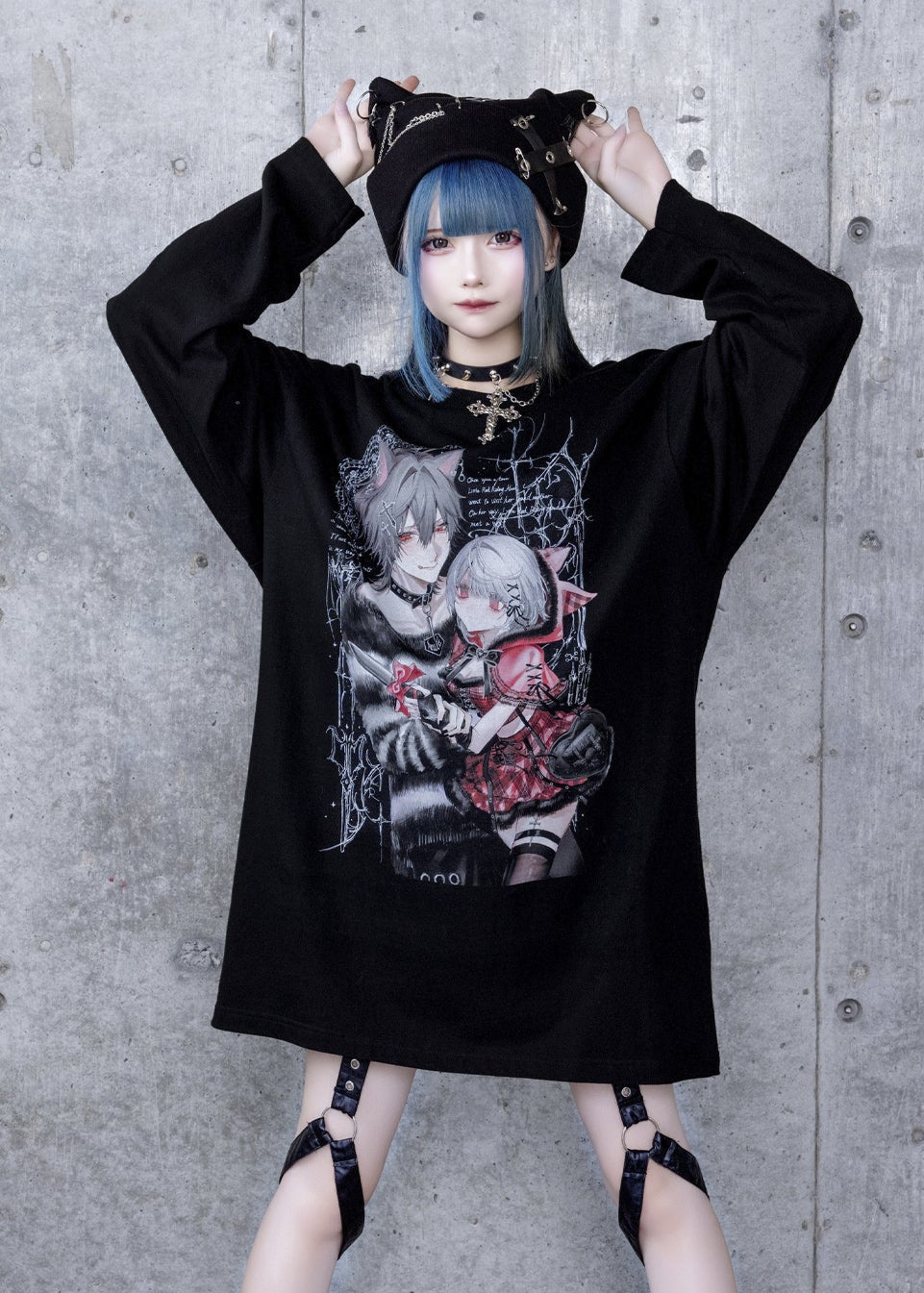 Dreaming DollプリントロングTシャツ