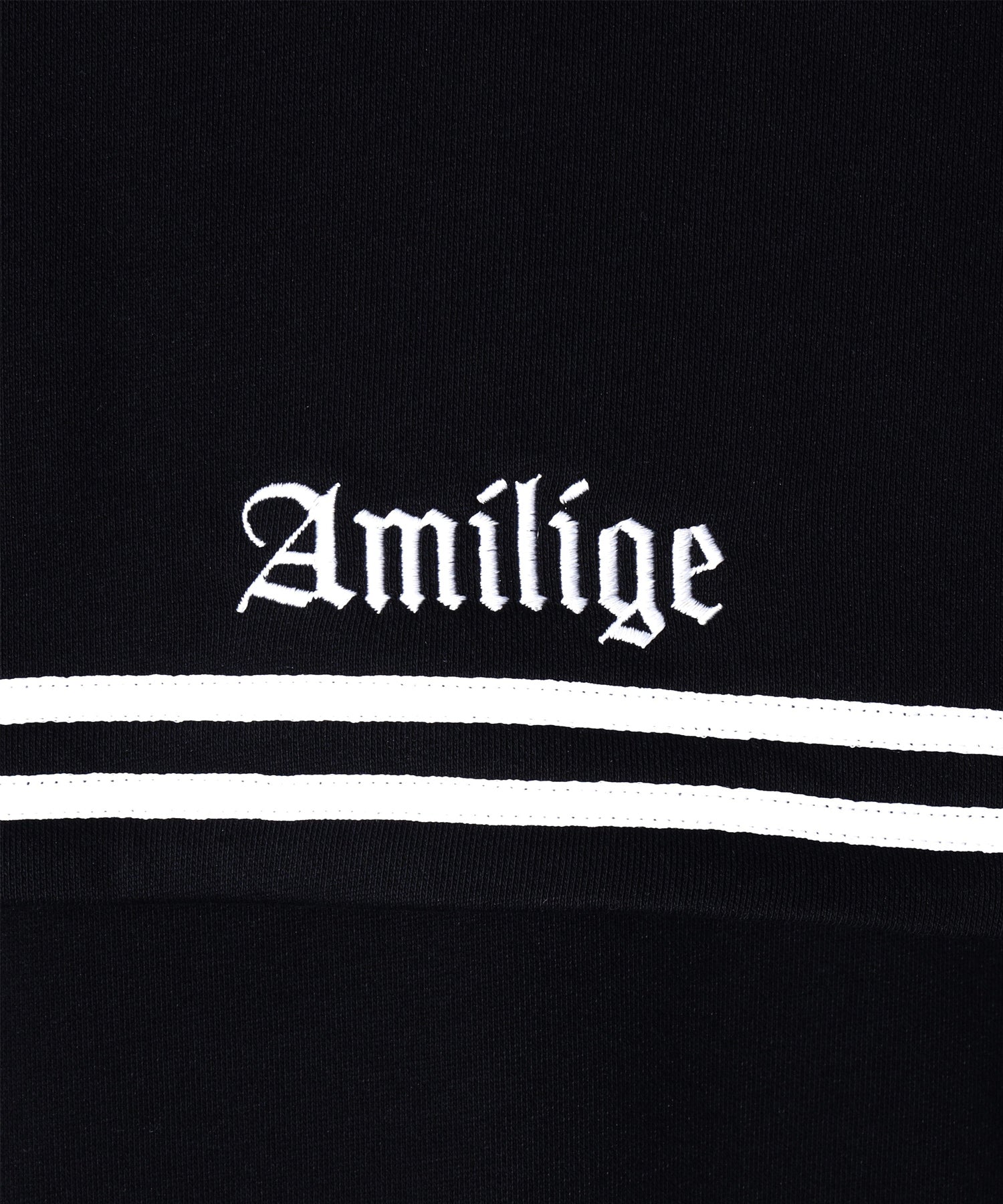 Amilige発泡プリントセーラーカラースウェット