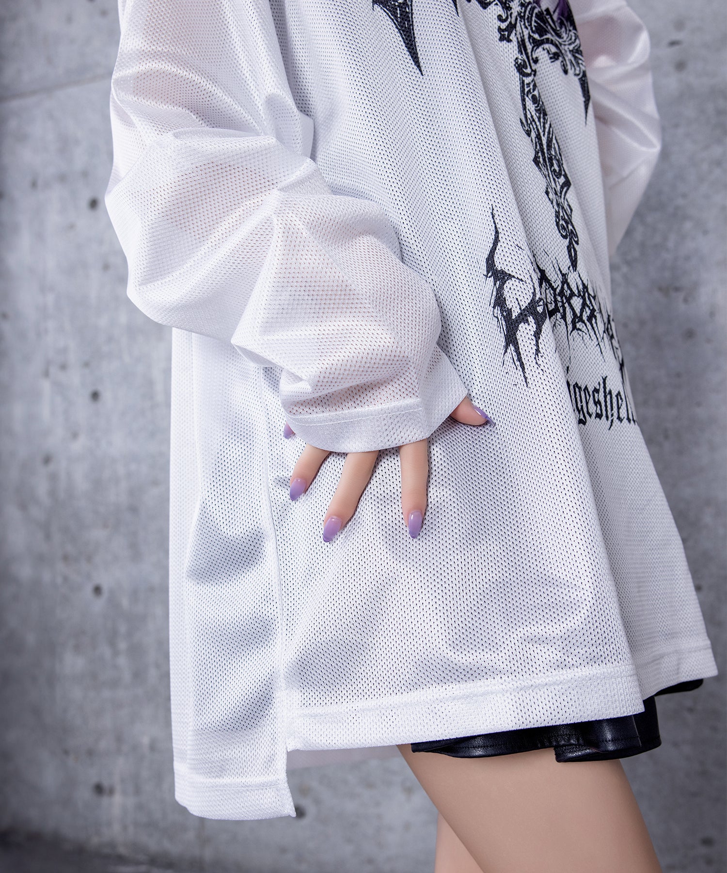 コウモリクロスプリントメッシュロンT