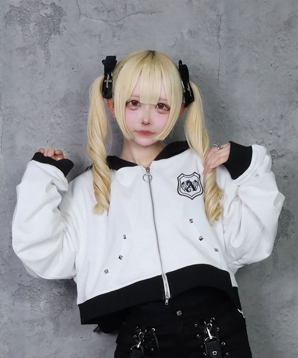 ウサ耳ショート丈パーカー– A AM STUDIO