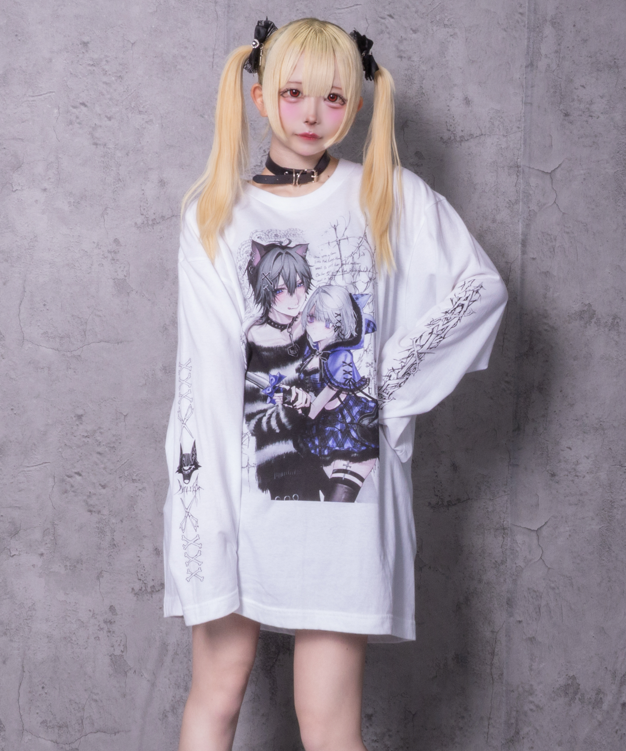 Dreaming DollプリントロングTシャツ