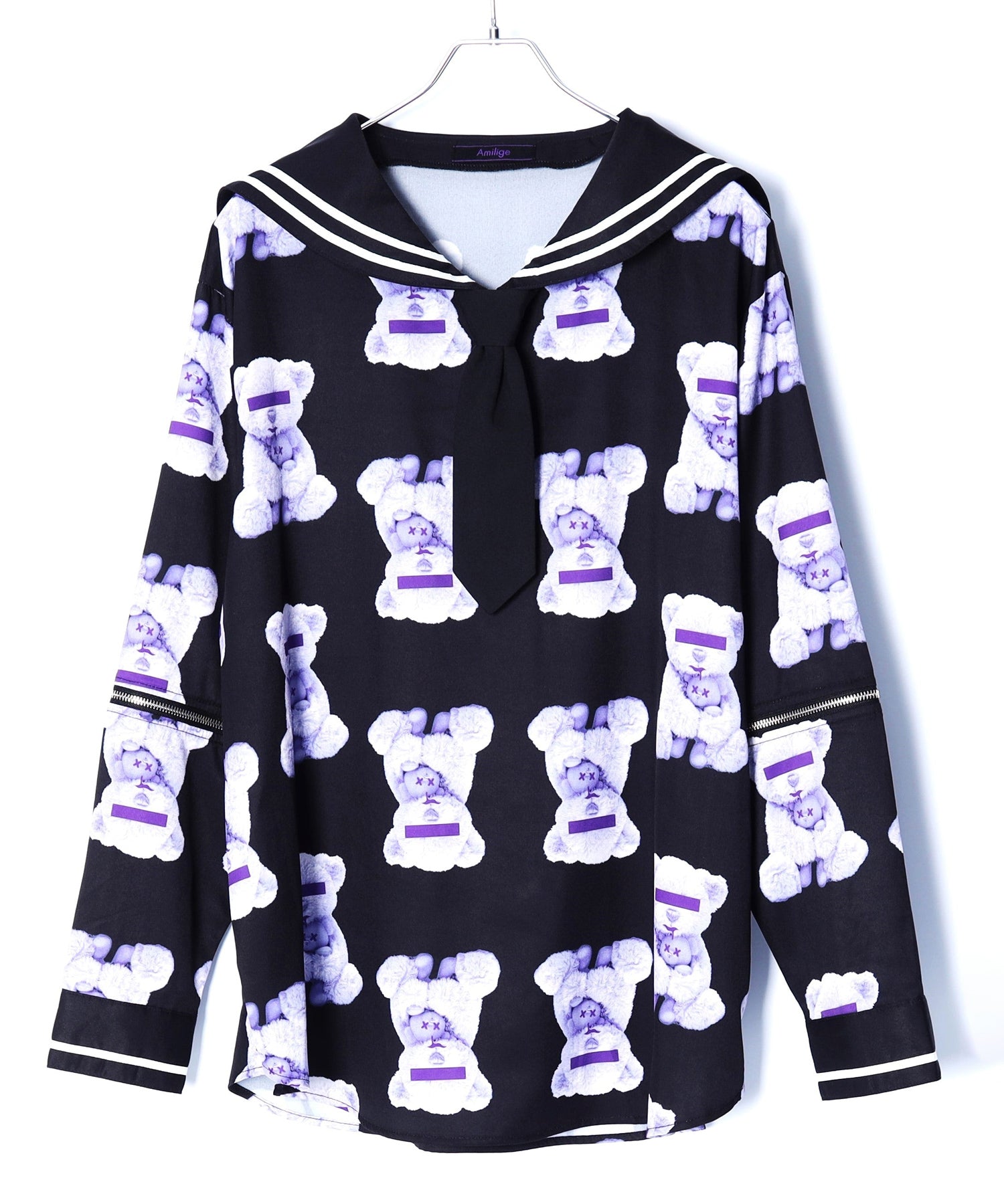 PSYCHO PASS総柄セーラーカラープルオーバー