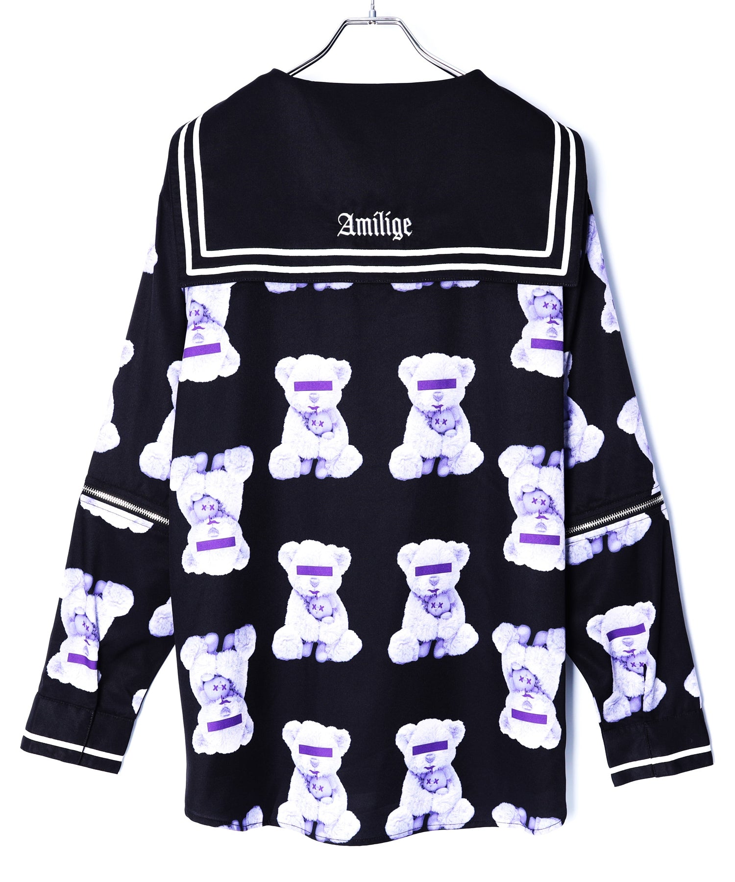 PSYCHO PASS総柄セーラーカラープルオーバー