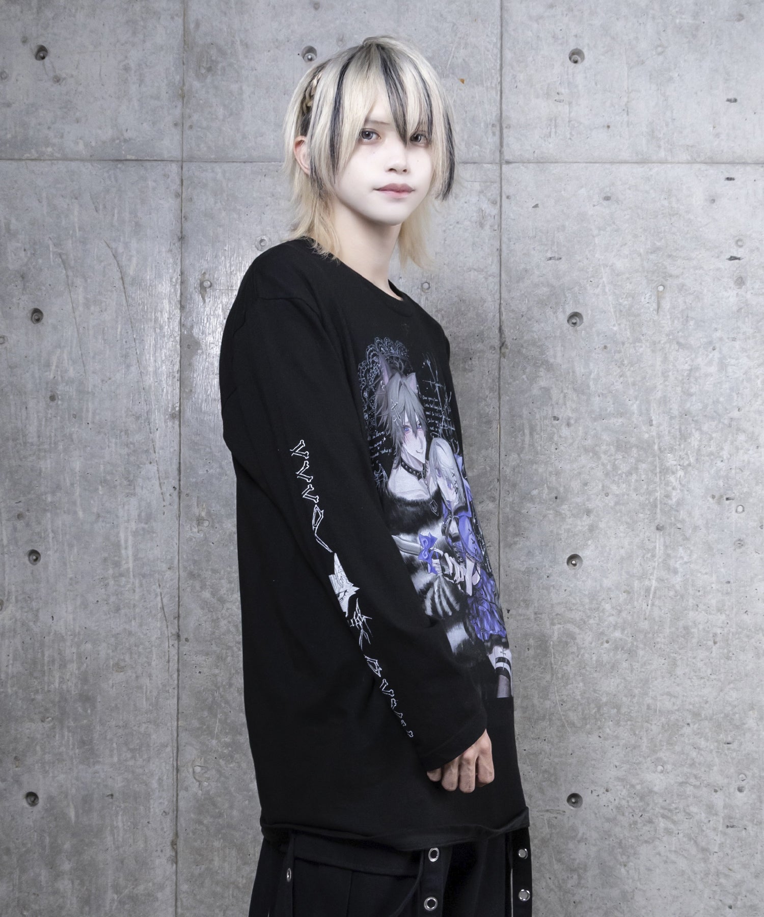 Dreaming DollプリントロングTシャツ