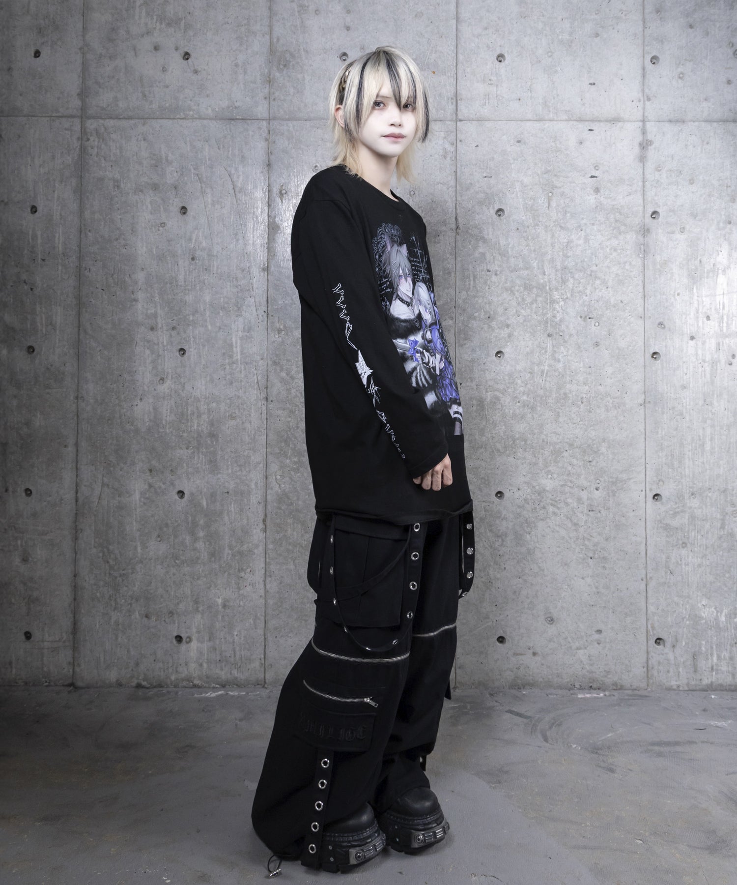 Dreaming DollプリントロングTシャツ