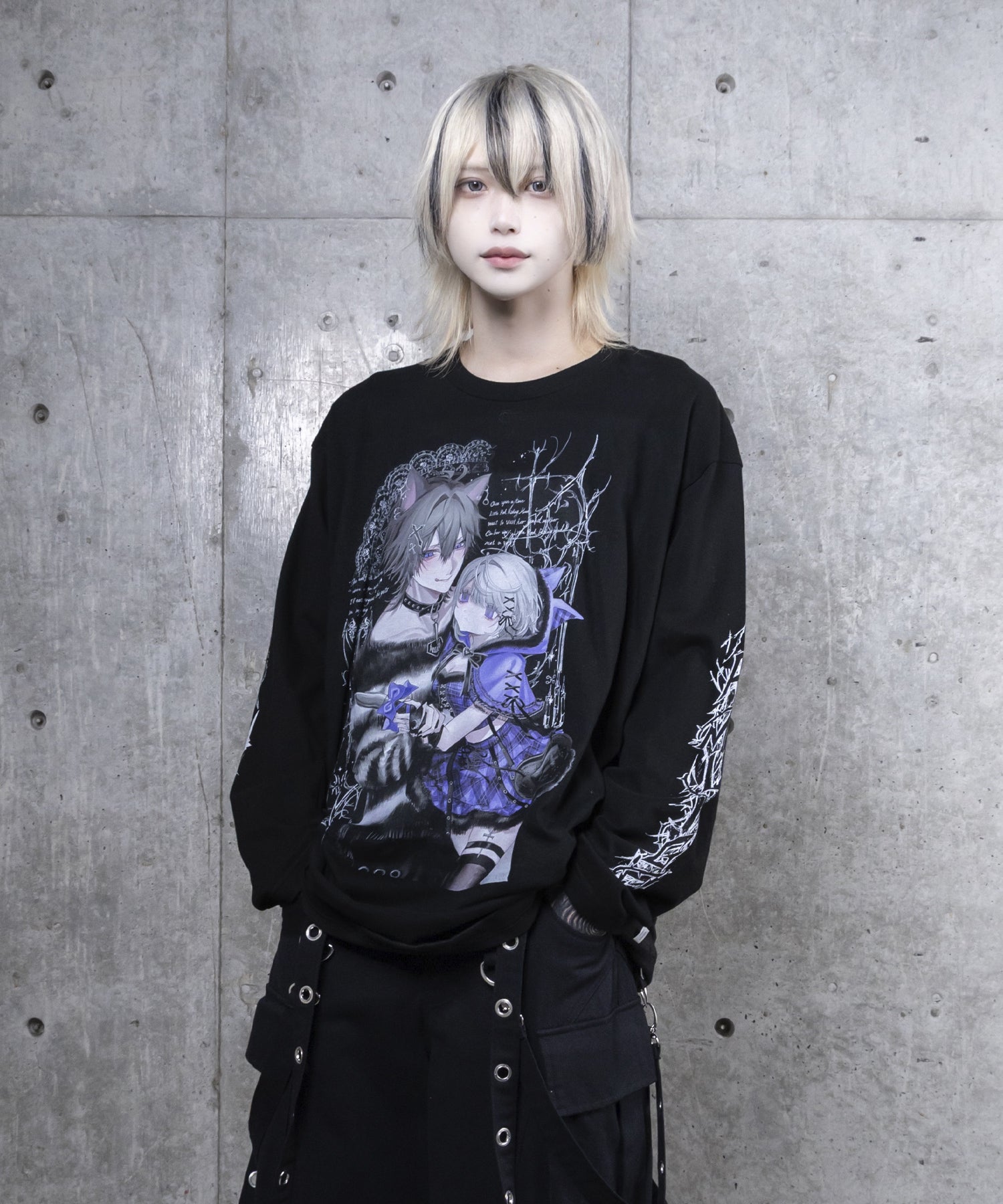 Dreaming DollプリントロングTシャツ