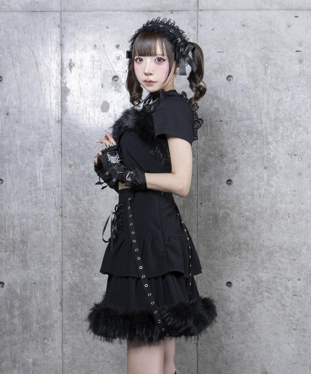 トップス＋ハイウエストフリルスカート– A AM STUDIO