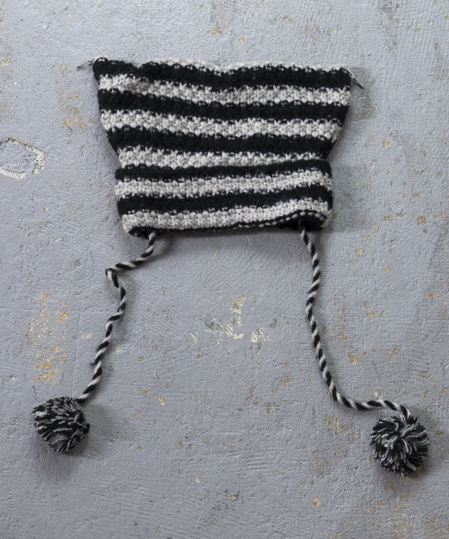 【Asheri-アシェリ-】ネコ耳ボーダーニット帽