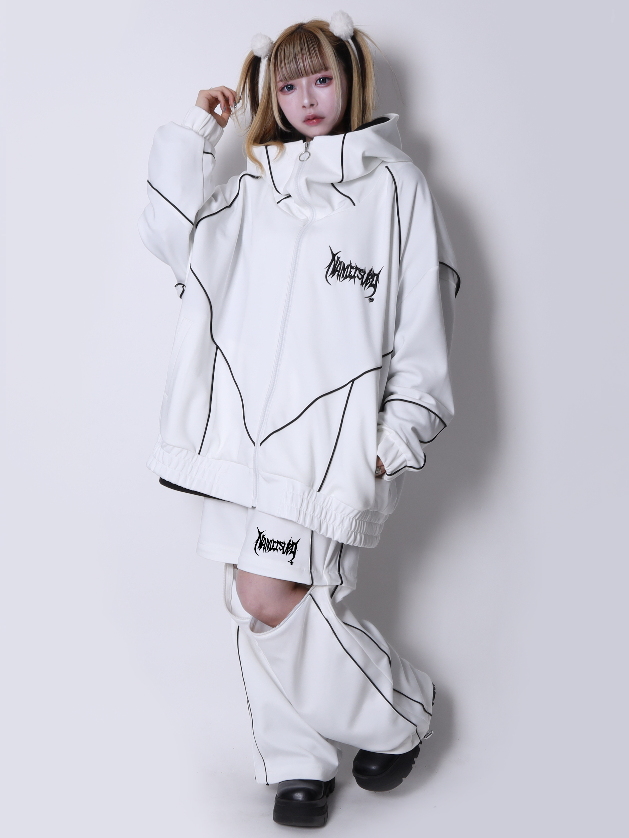 NAMETSUBAコラボジャージブルゾンパーカー