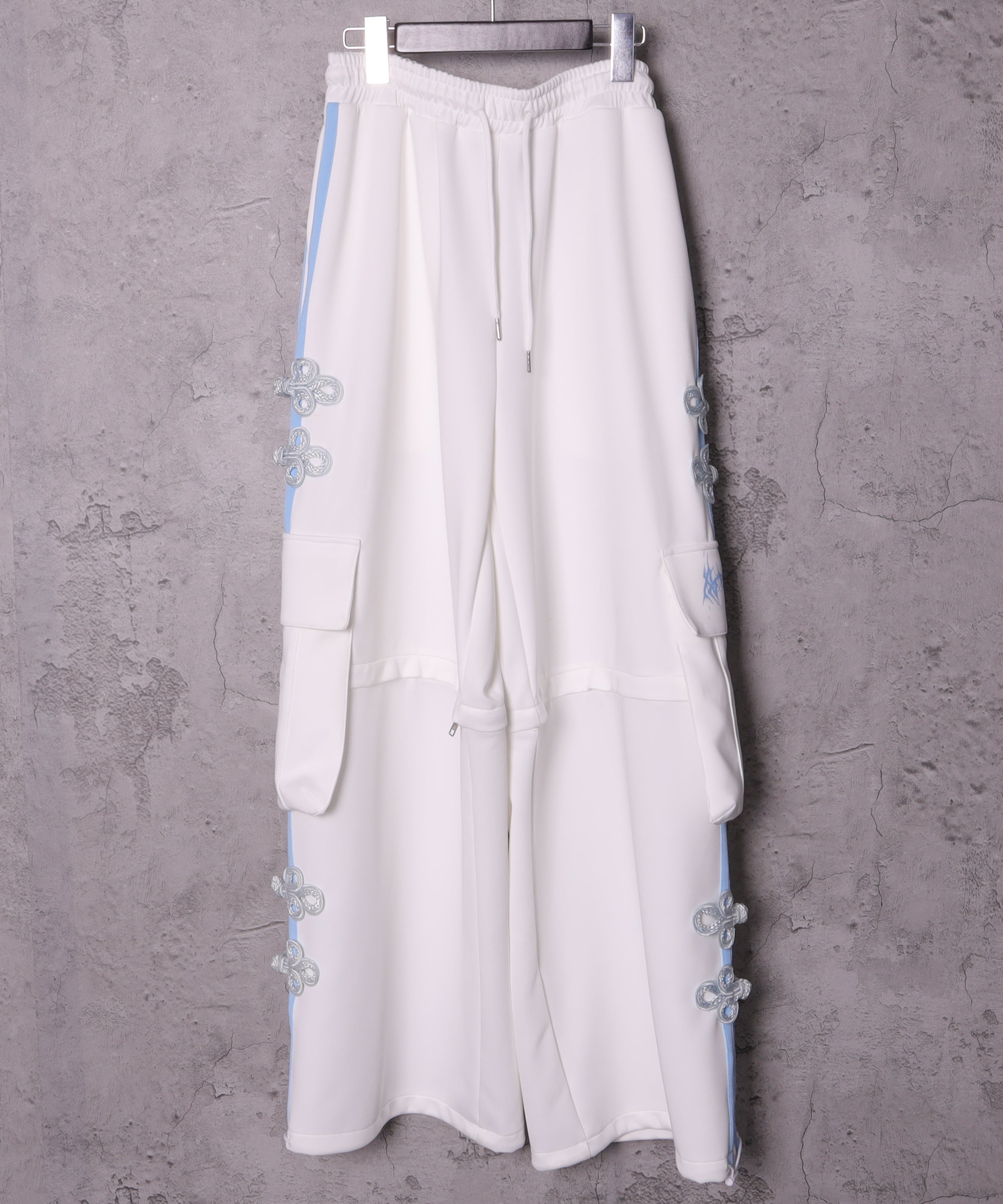 チャイナボタン付き2WAYパンツ