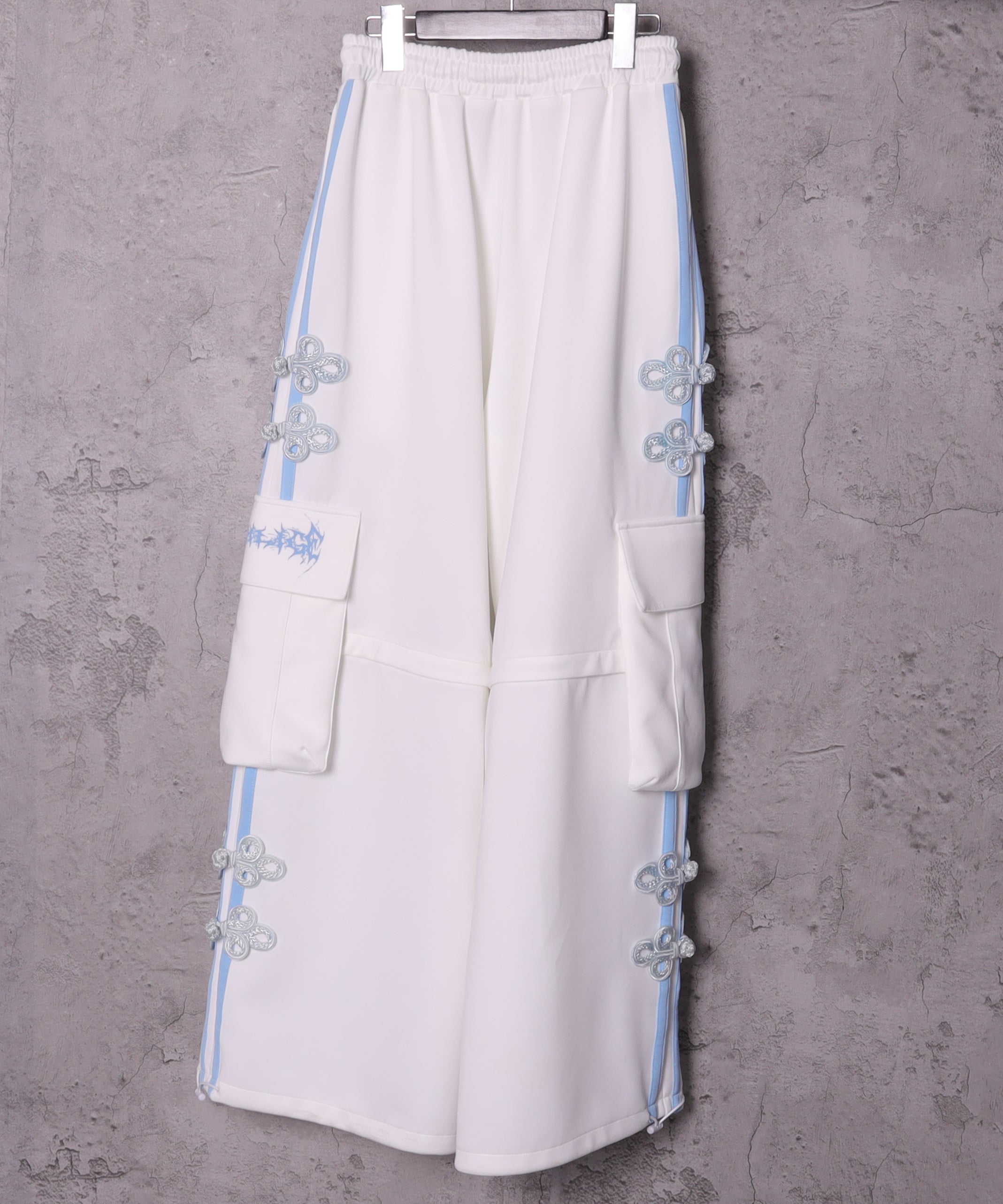 チャイナボタン付き2WAYパンツ