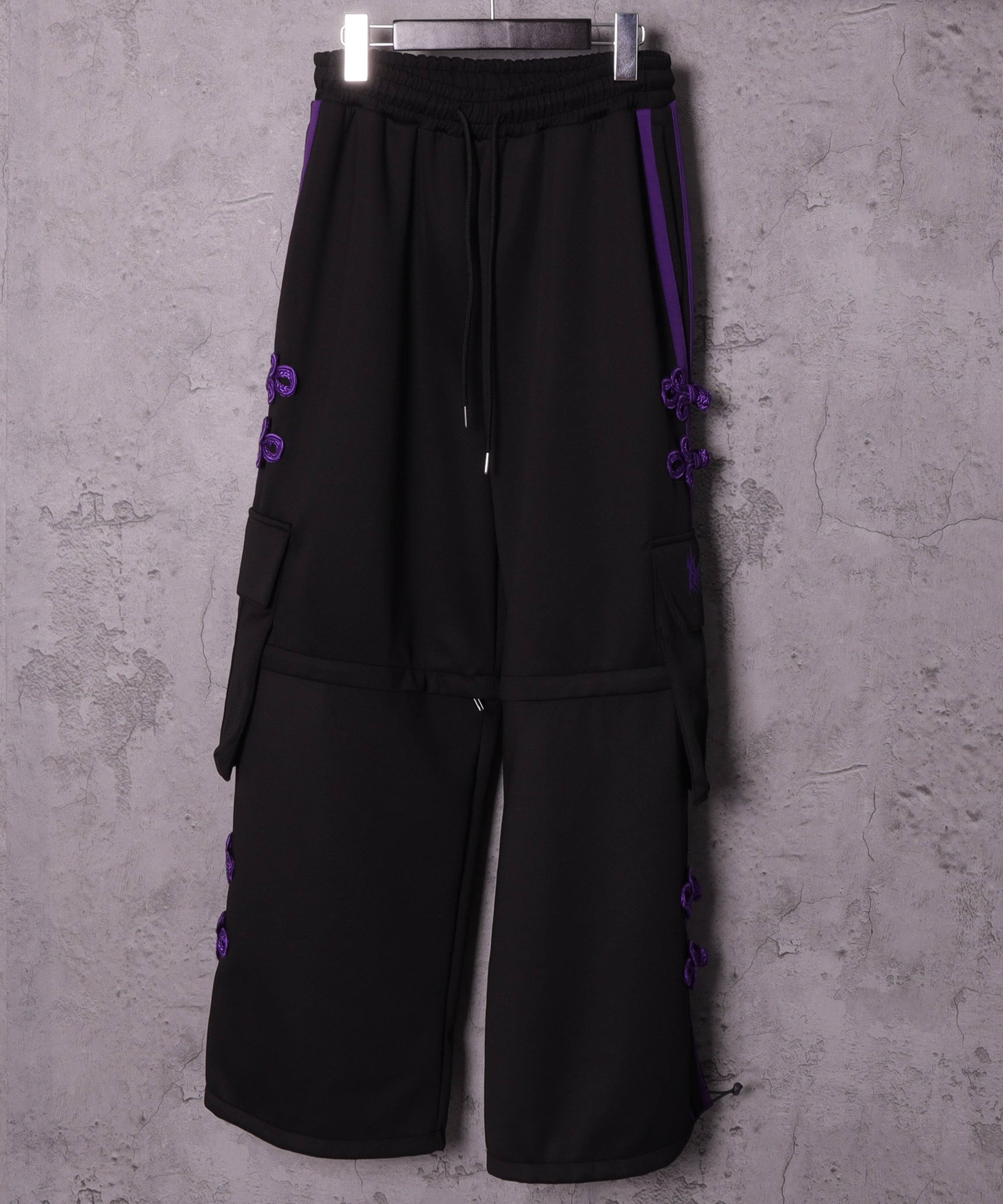 チャイナボタン付き2WAYパンツ