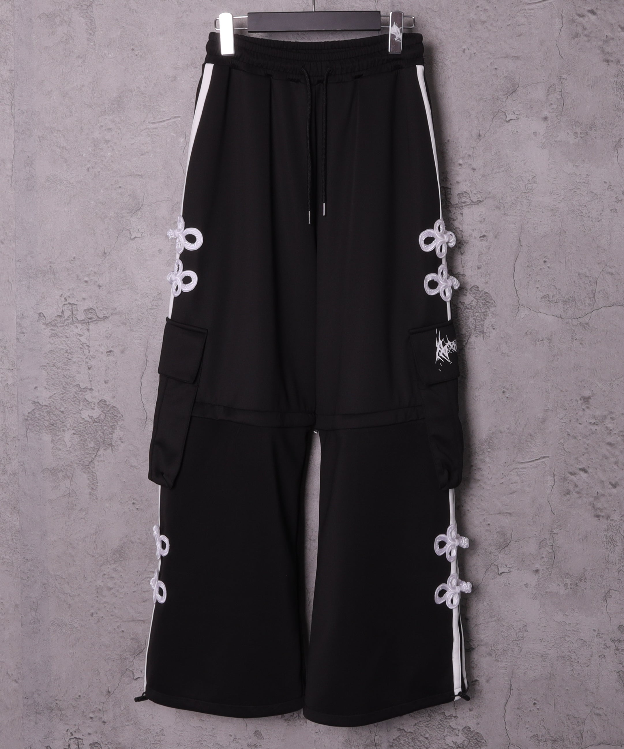 チャイナボタン付き2WAYパンツ