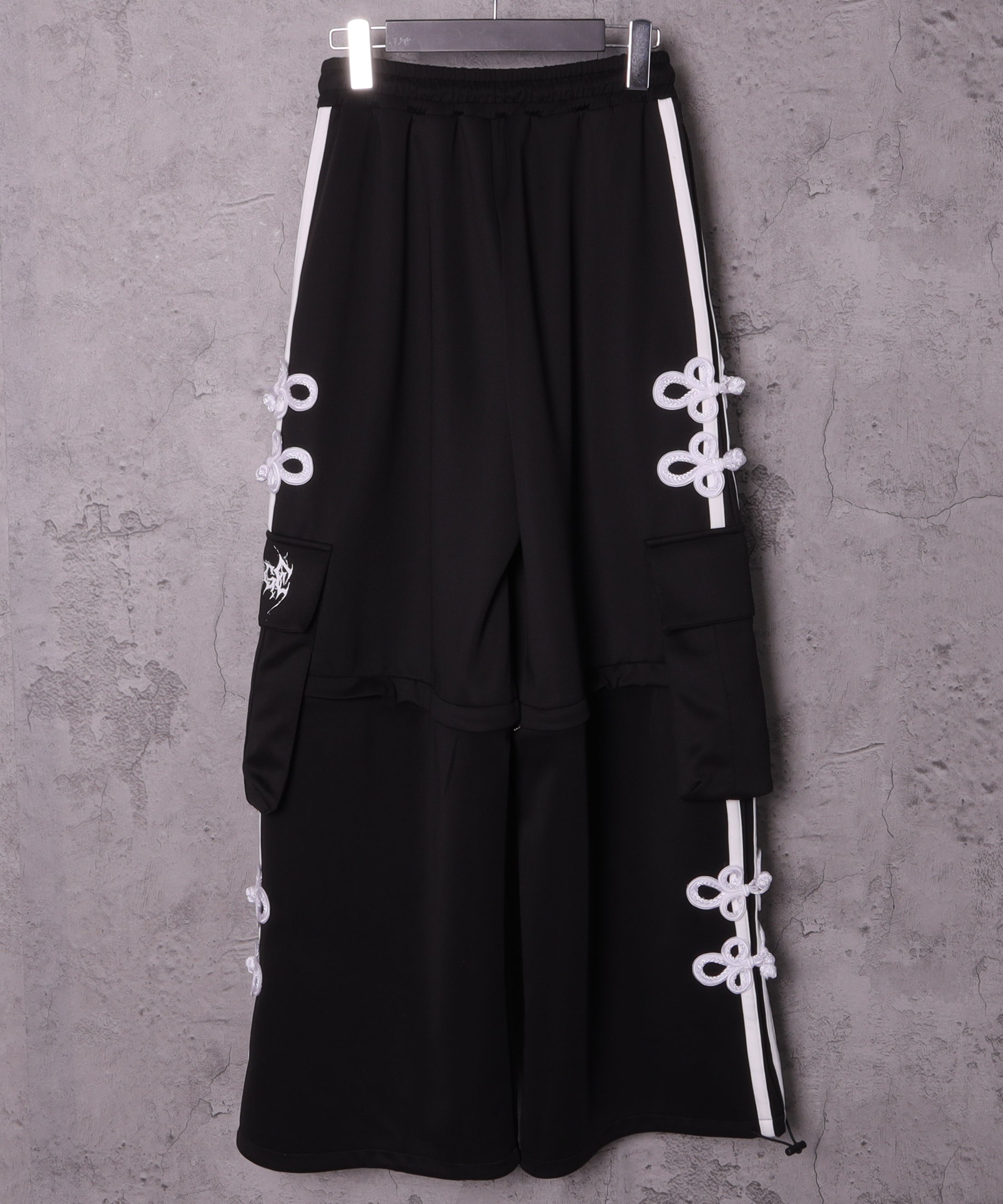 チャイナボタン付き2WAYパンツ