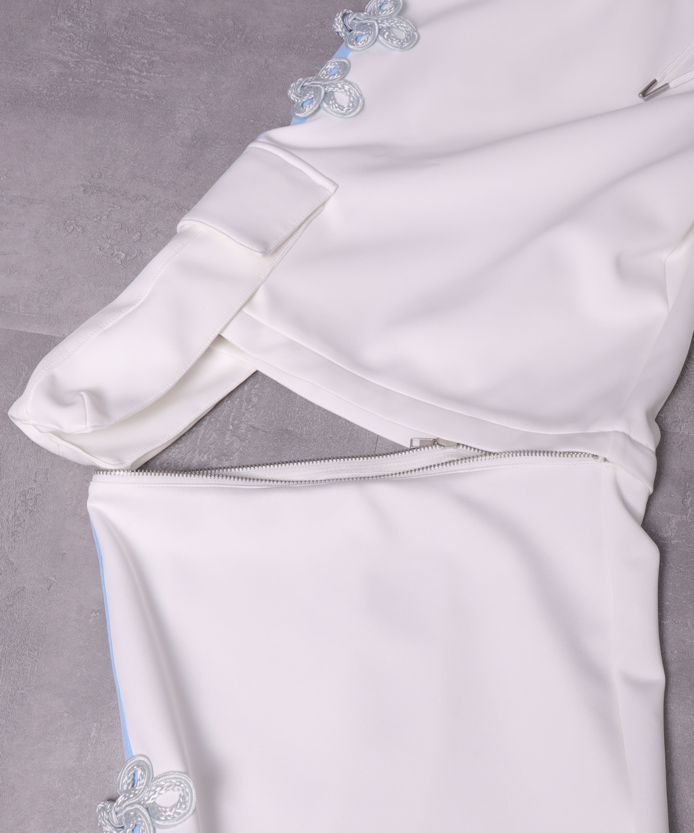 チャイナボタン付き2WAYパンツ