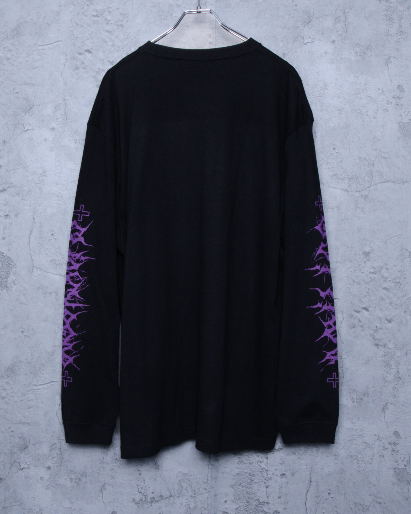 Toxic TeddyプリントロングTシャツ