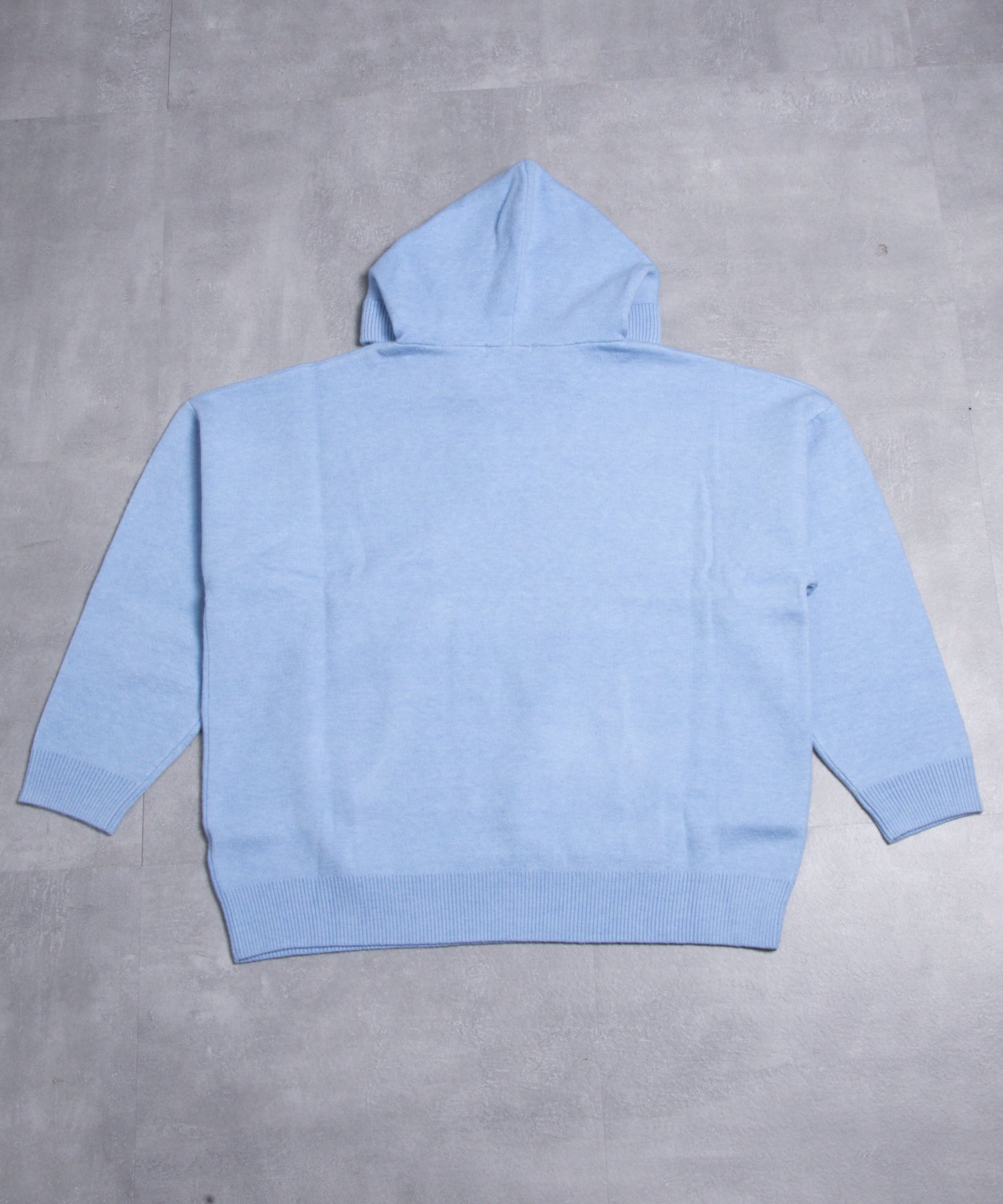 BLOOD IS THICKER THAN WATERパーカーニット