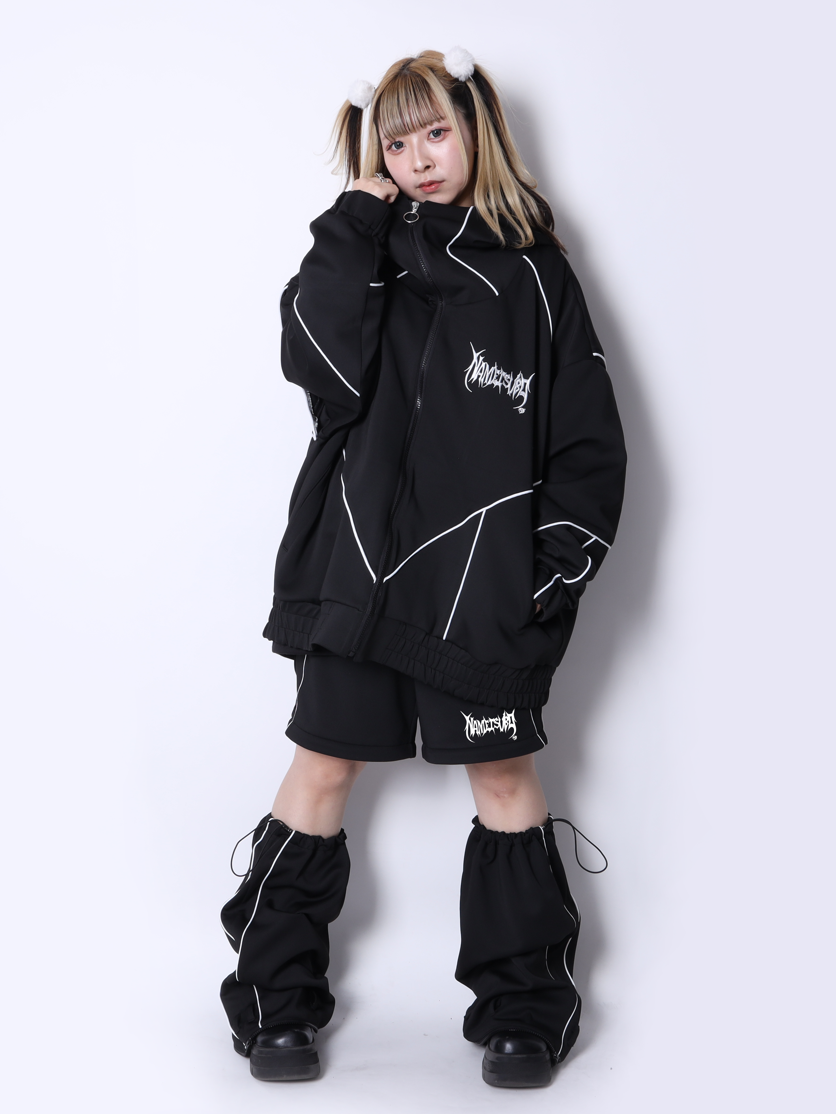 NAMETSUBAコラボジャージブルゾンパーカー