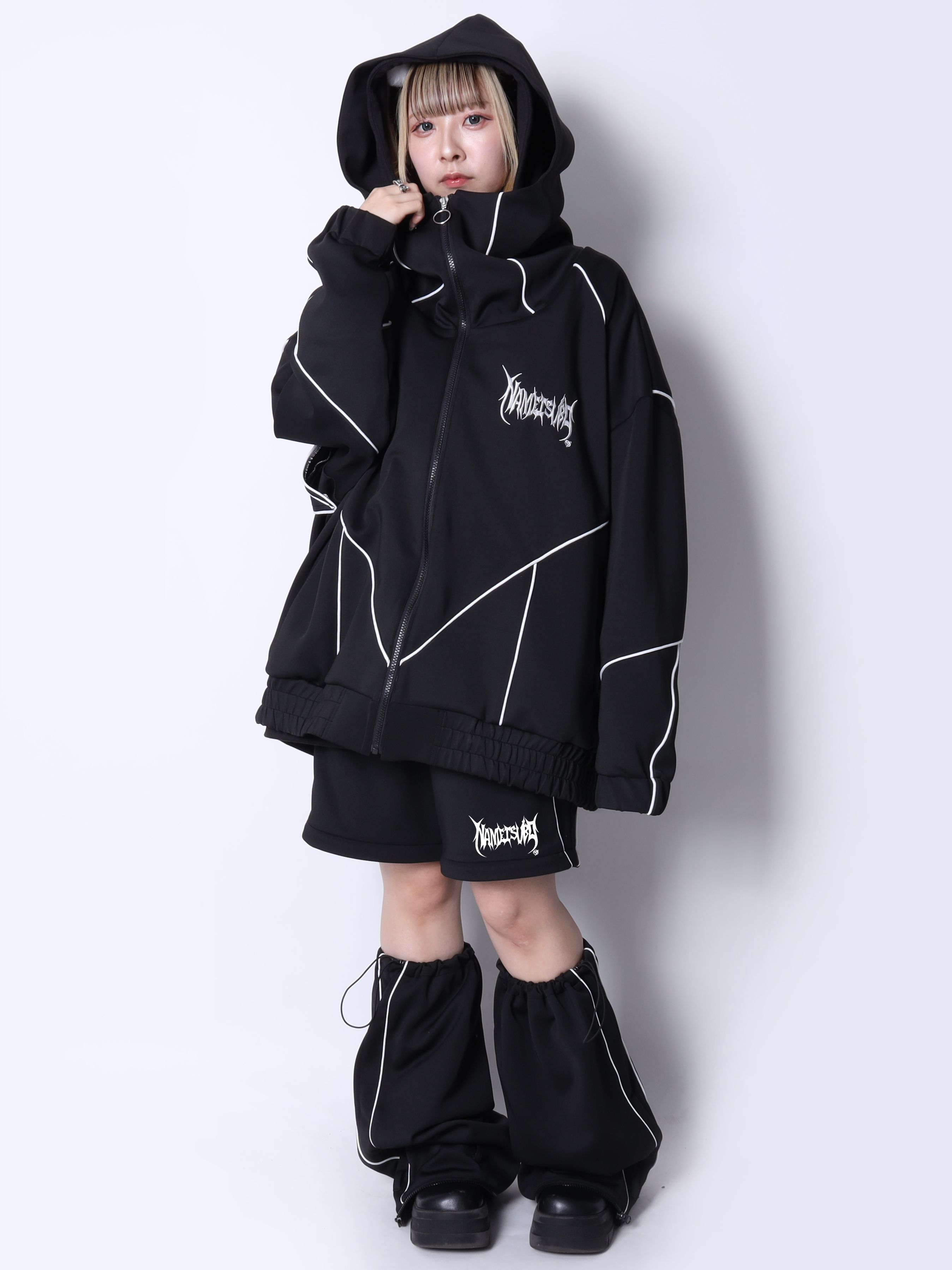 NAMETSUBAコラボジャージブルゾンパーカー