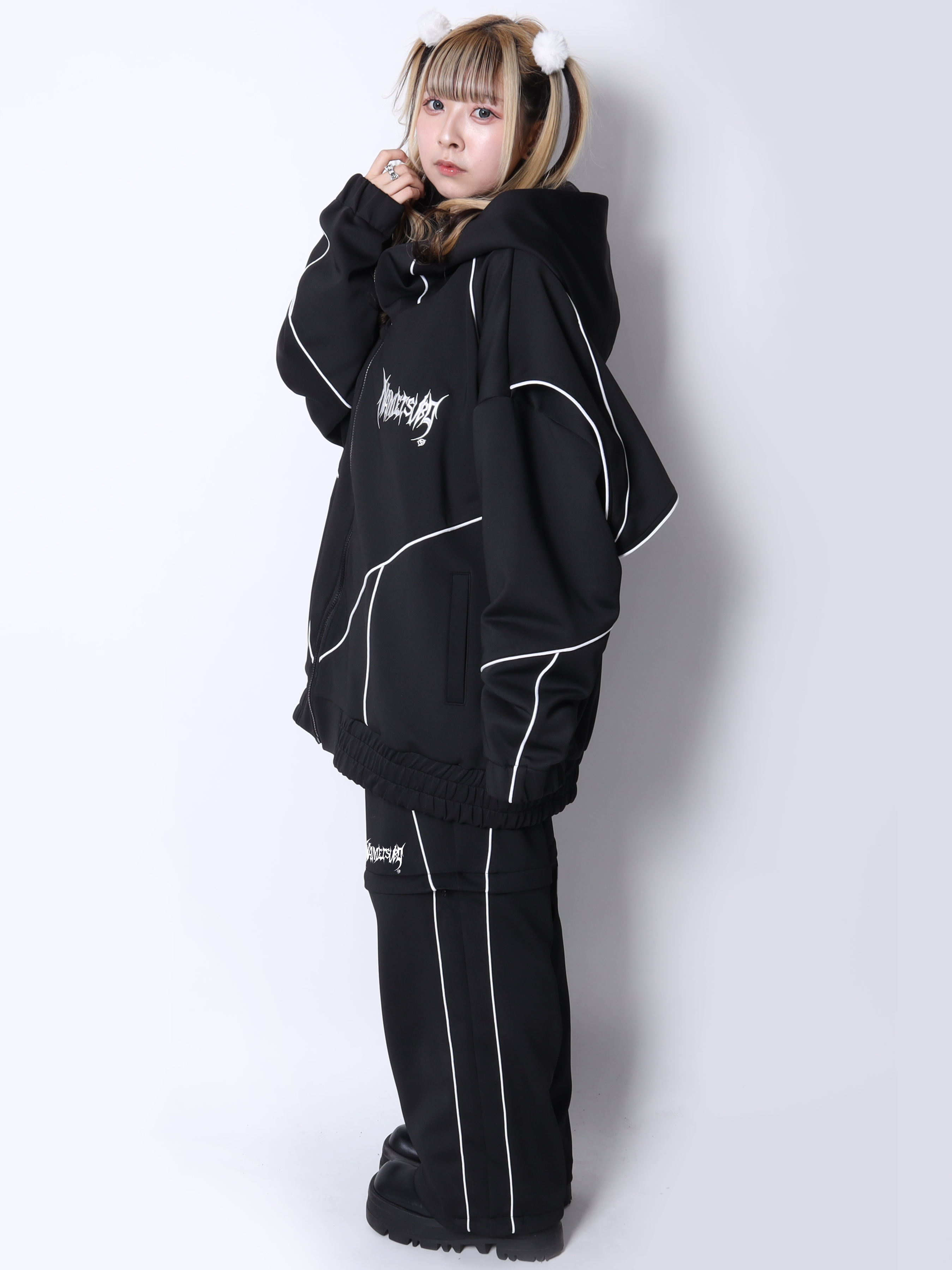 NAMETSUBAコラボジャージブルゾンパーカー