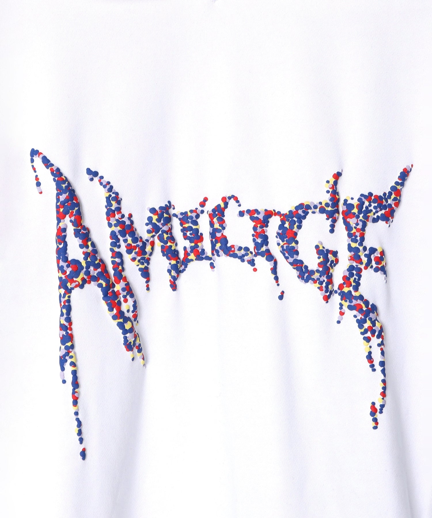 Amilige発泡プリントセーラーカラースウェット