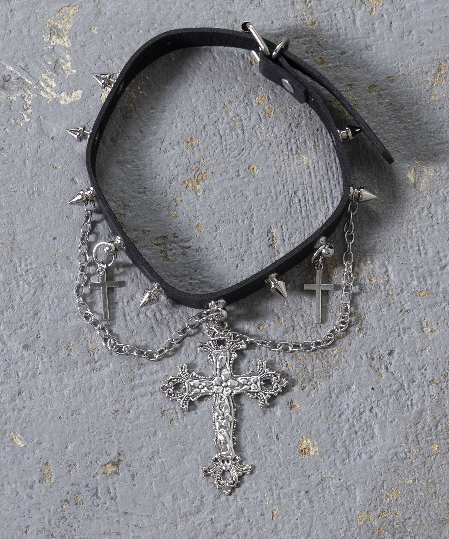 【Asheri-アシェリ-】チェーンクロスチョーカー