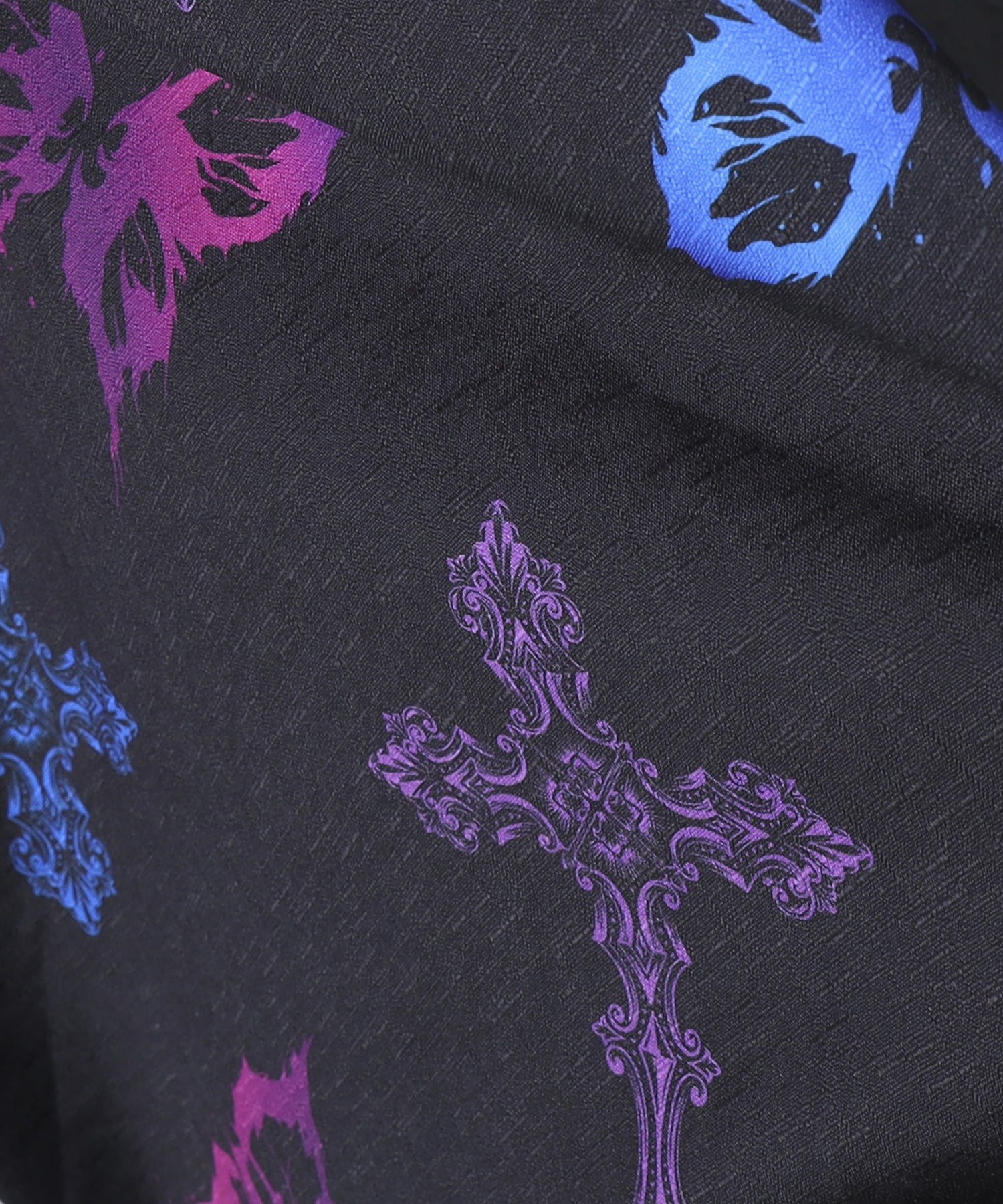 クロス蝶々総柄浴衣ワンピース+帯セット