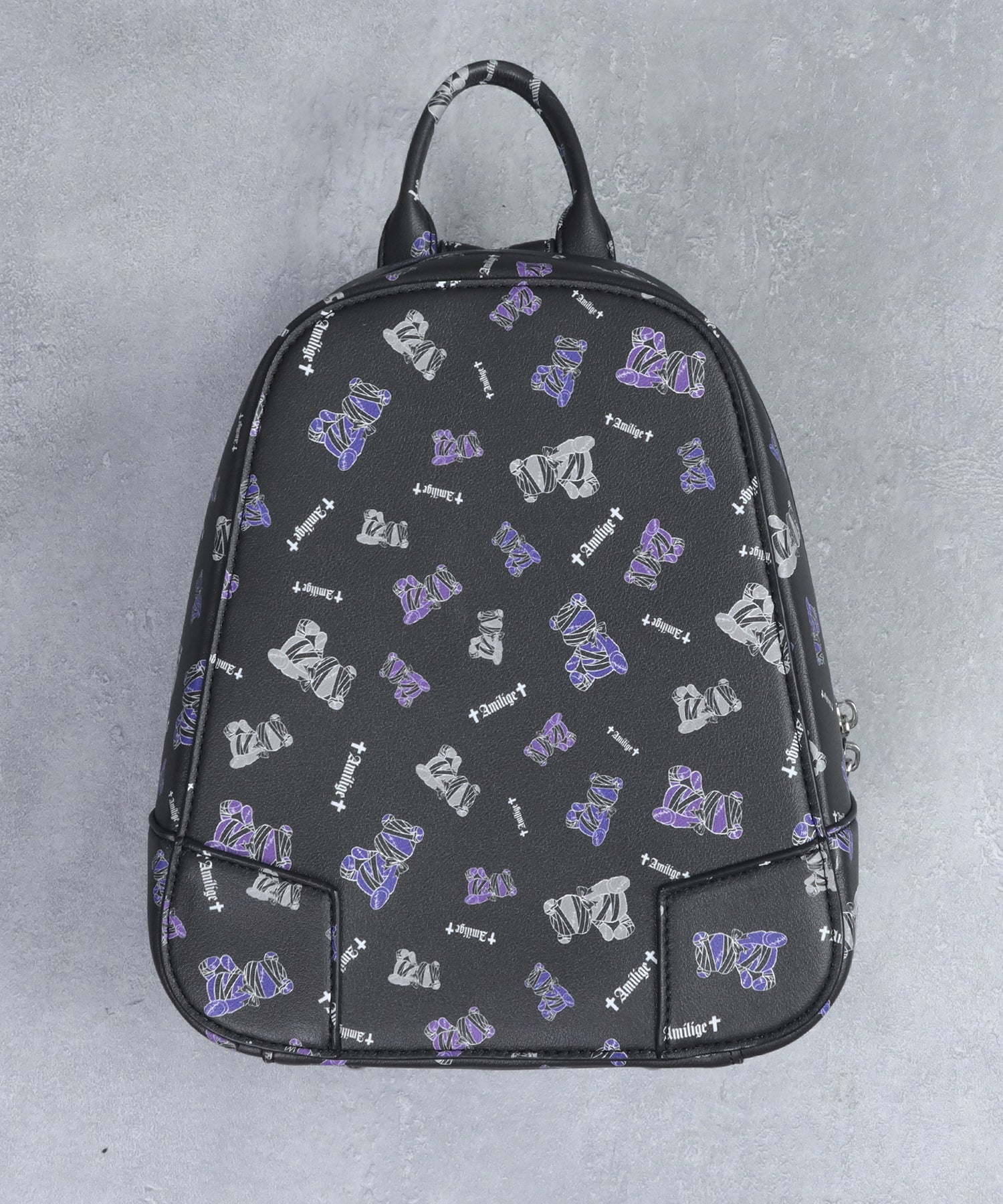 Bandage Bear総柄プリントミニリュック