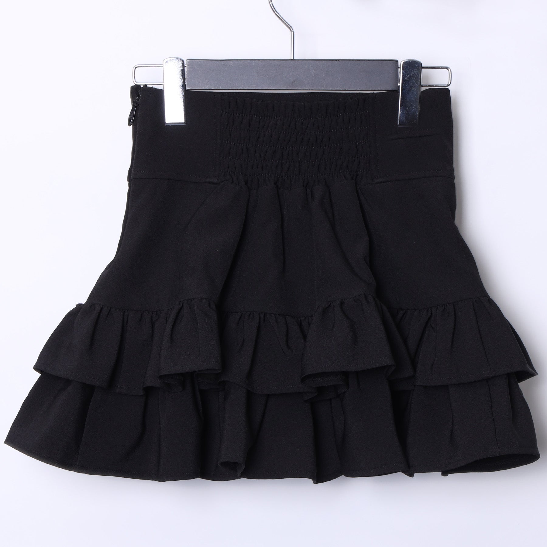 コルセット風フリルスカート