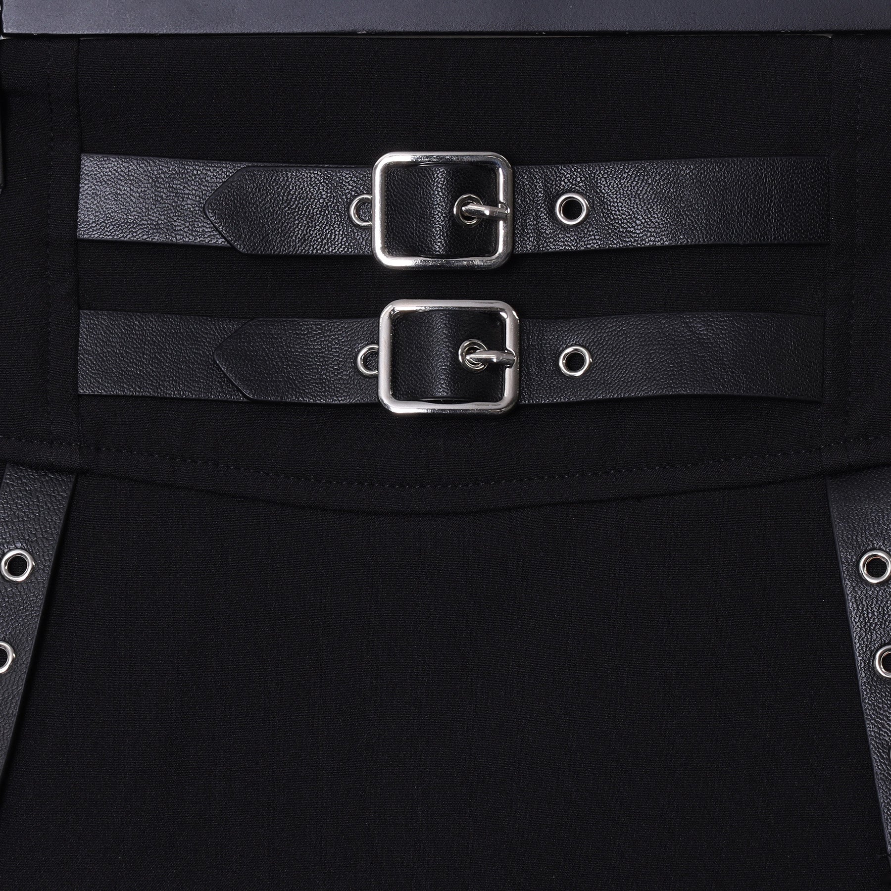 コルセット風フリルスカート