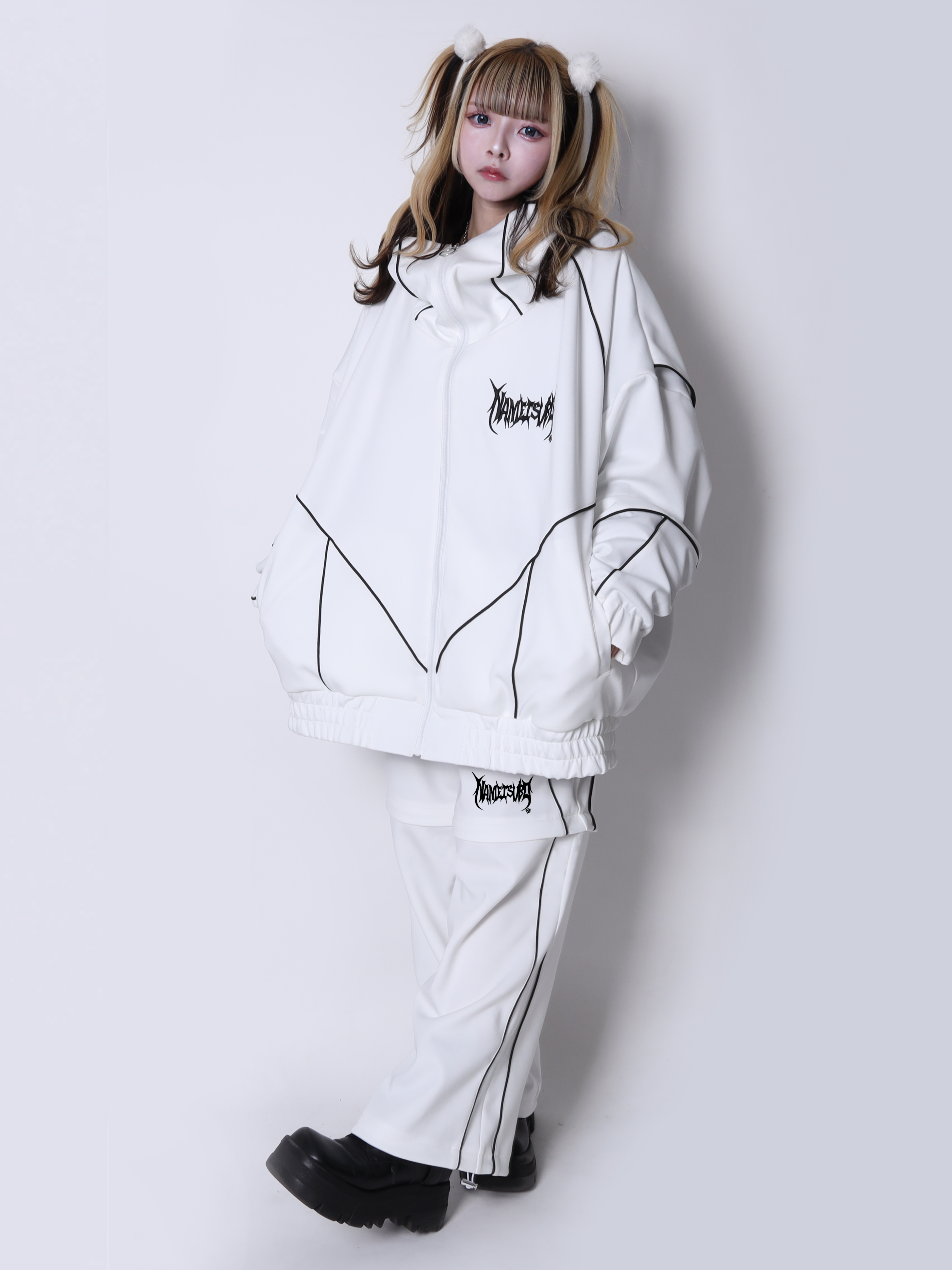 NAMETSUBAコラボジャージブルゾンパーカー