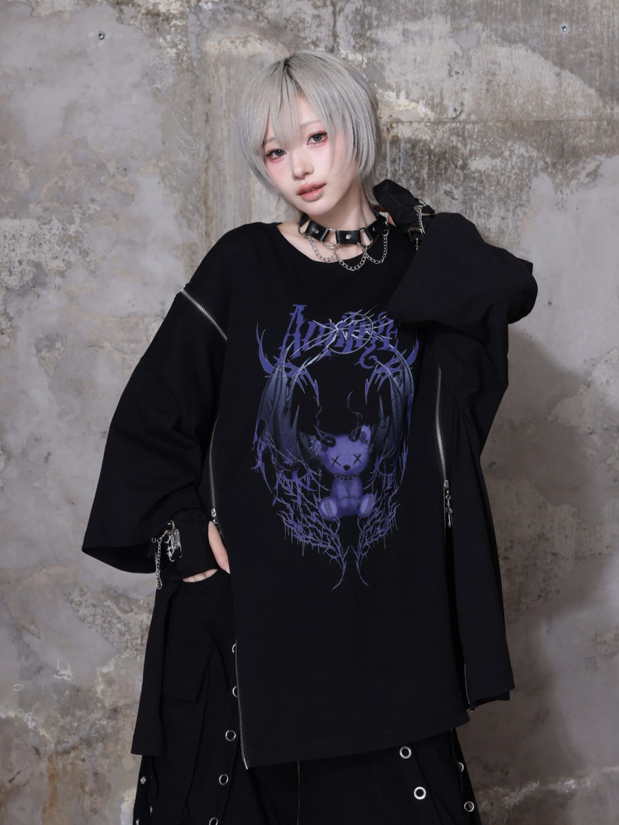 Devil bat Bear ZIP Tシャツ– A AM STUDIO