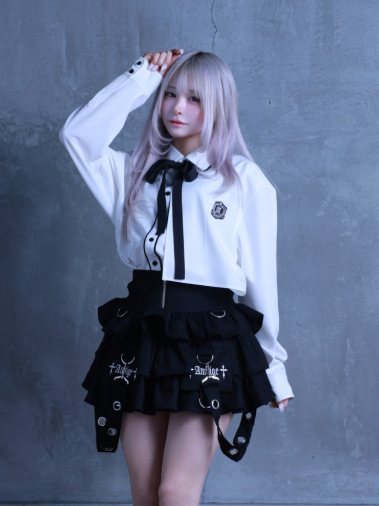 トリプルティアードカツラギスカート– A AM STUDIO