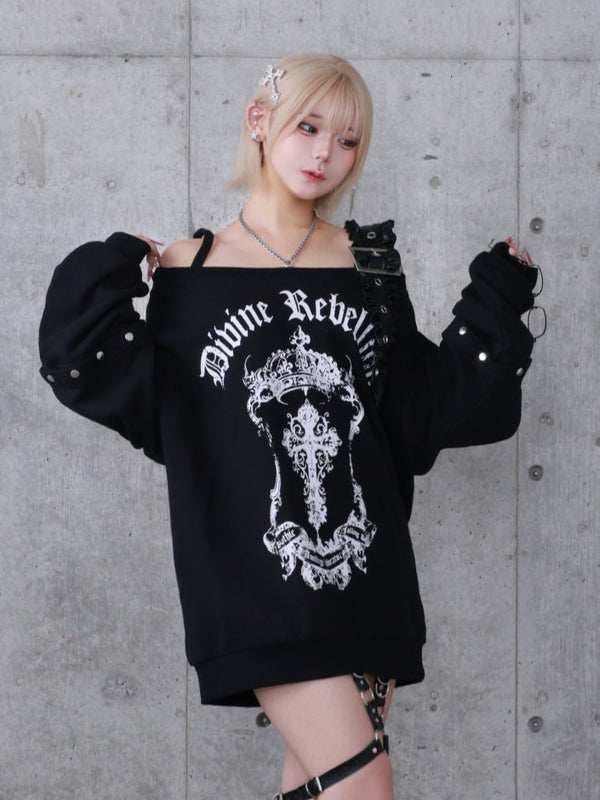 未使用品 タグ付きAmilige クロスオフショルトップス クロスオフショルトップス– A AM STUDIO