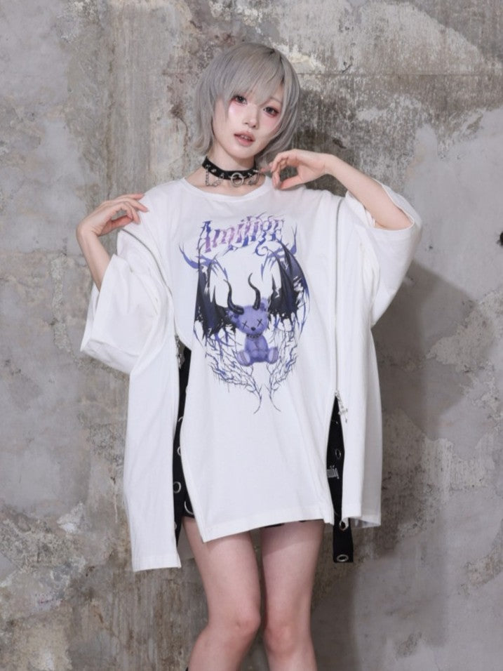 ばてぃすた衣類セット Devil bat Bear ZIP Tシャツ– A AM STUDIO